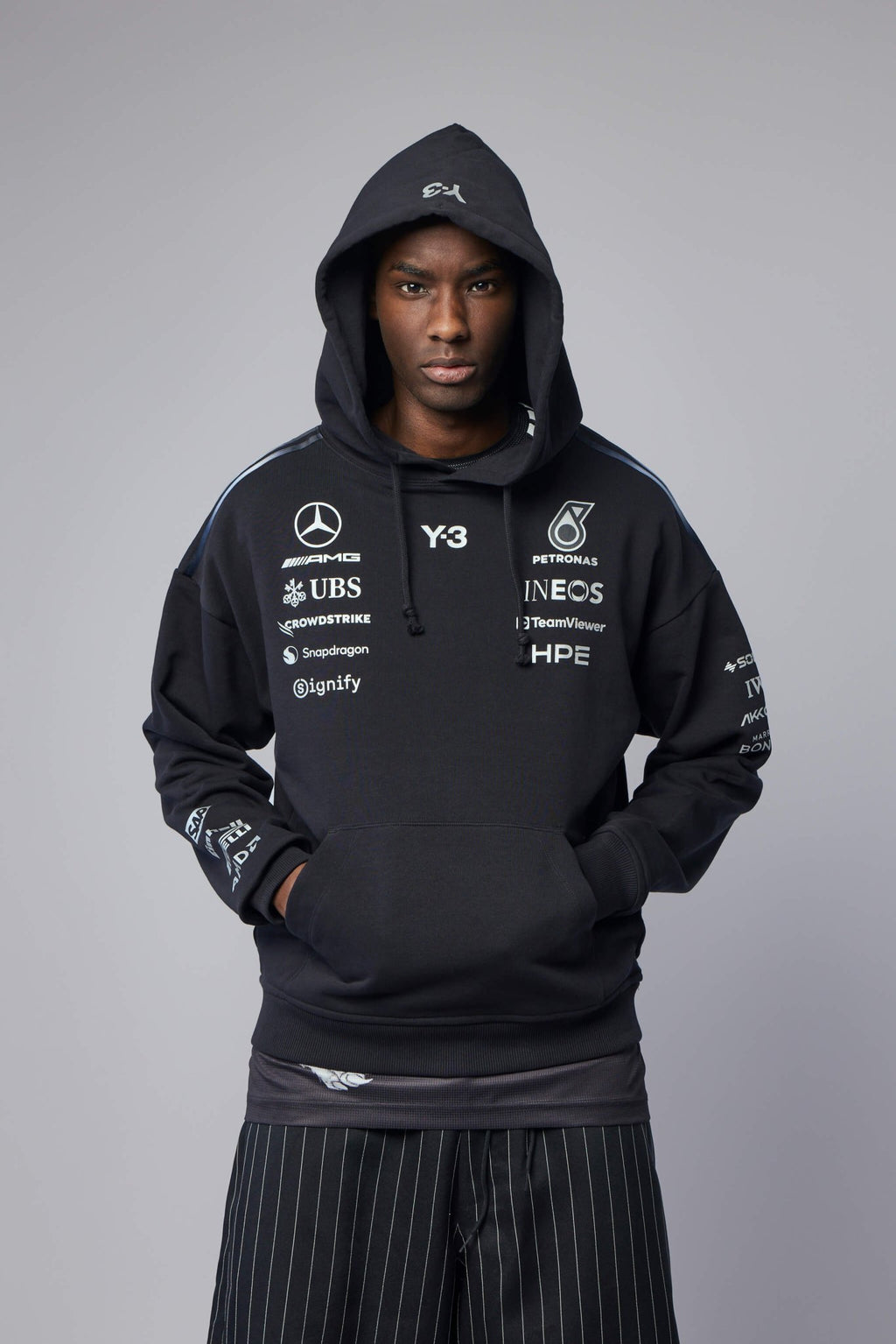 Y - 3 Yohji Yamamoto X AMG - F1 Team Hoodie - LABELS