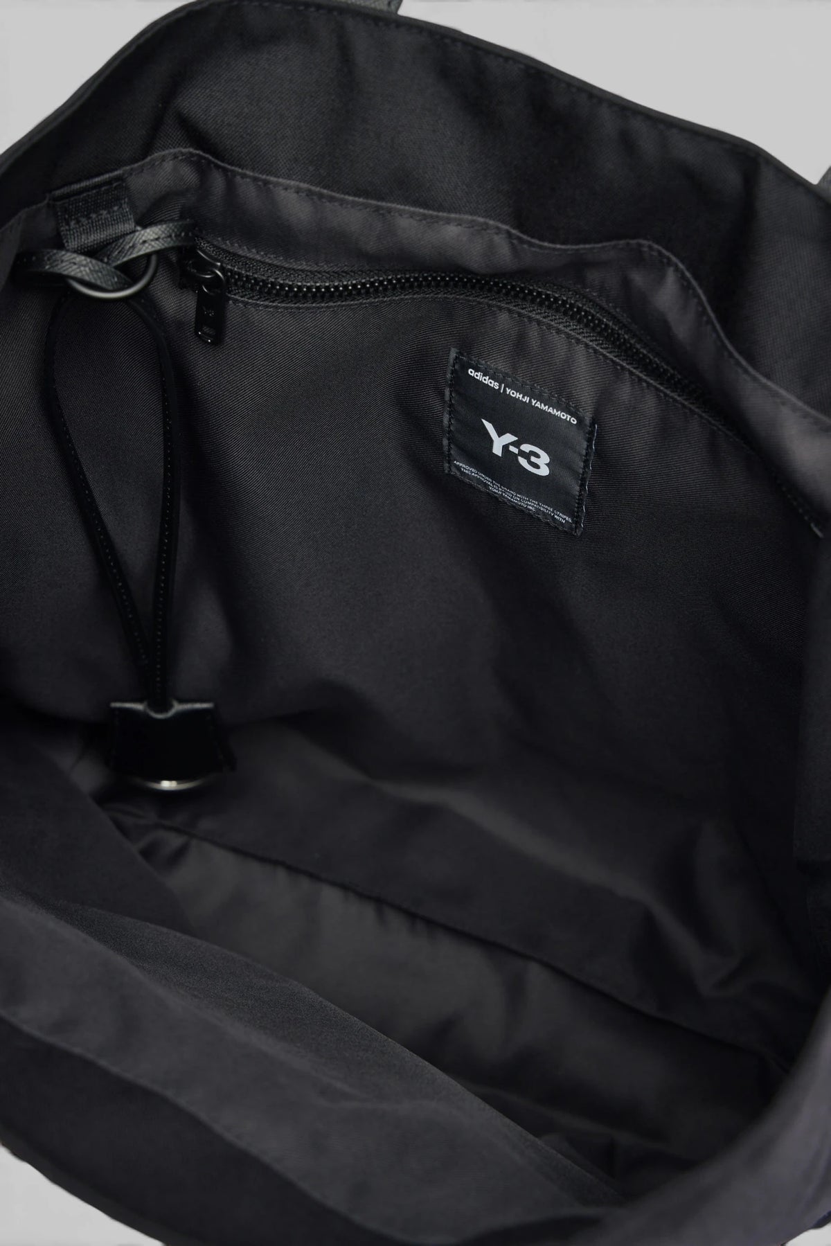 Y-3 Chito Tote styled with casual streetwear