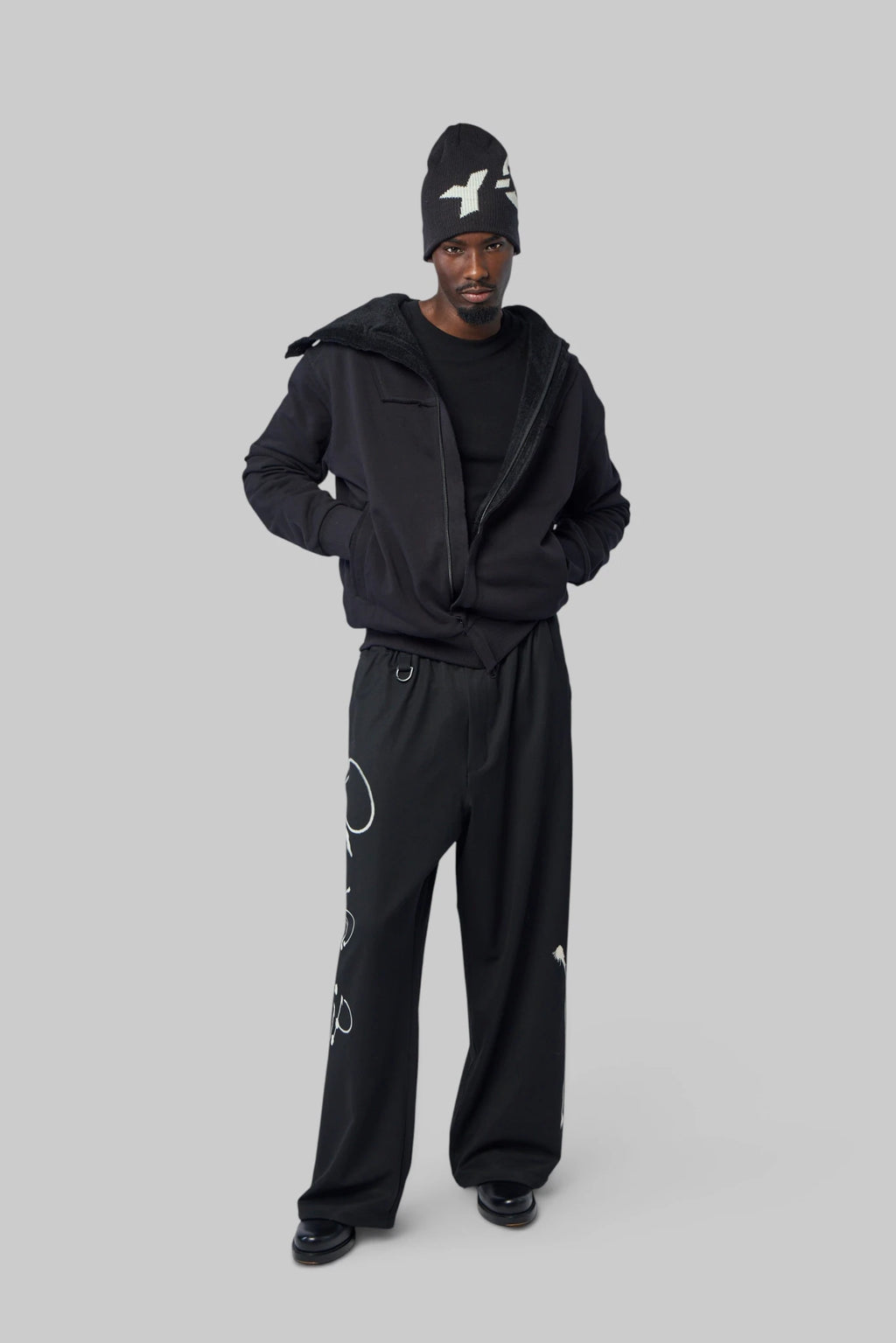Y-3 Yohji Yamamoto - Y-3 French Terry Ninja Hoodie - LABELS