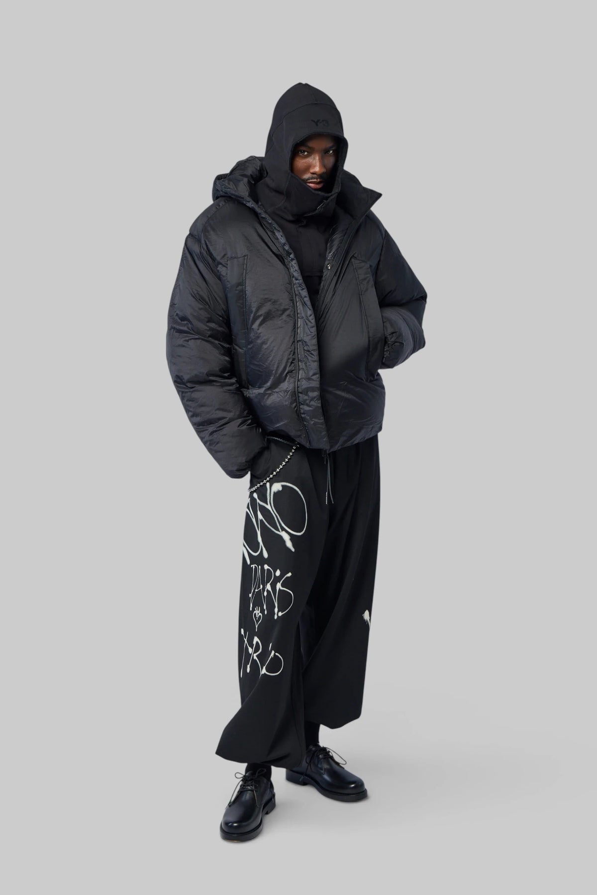 Y-3 Yohji Yamamoto - Y-3 Hooded Puffer Jacket - LABELS
