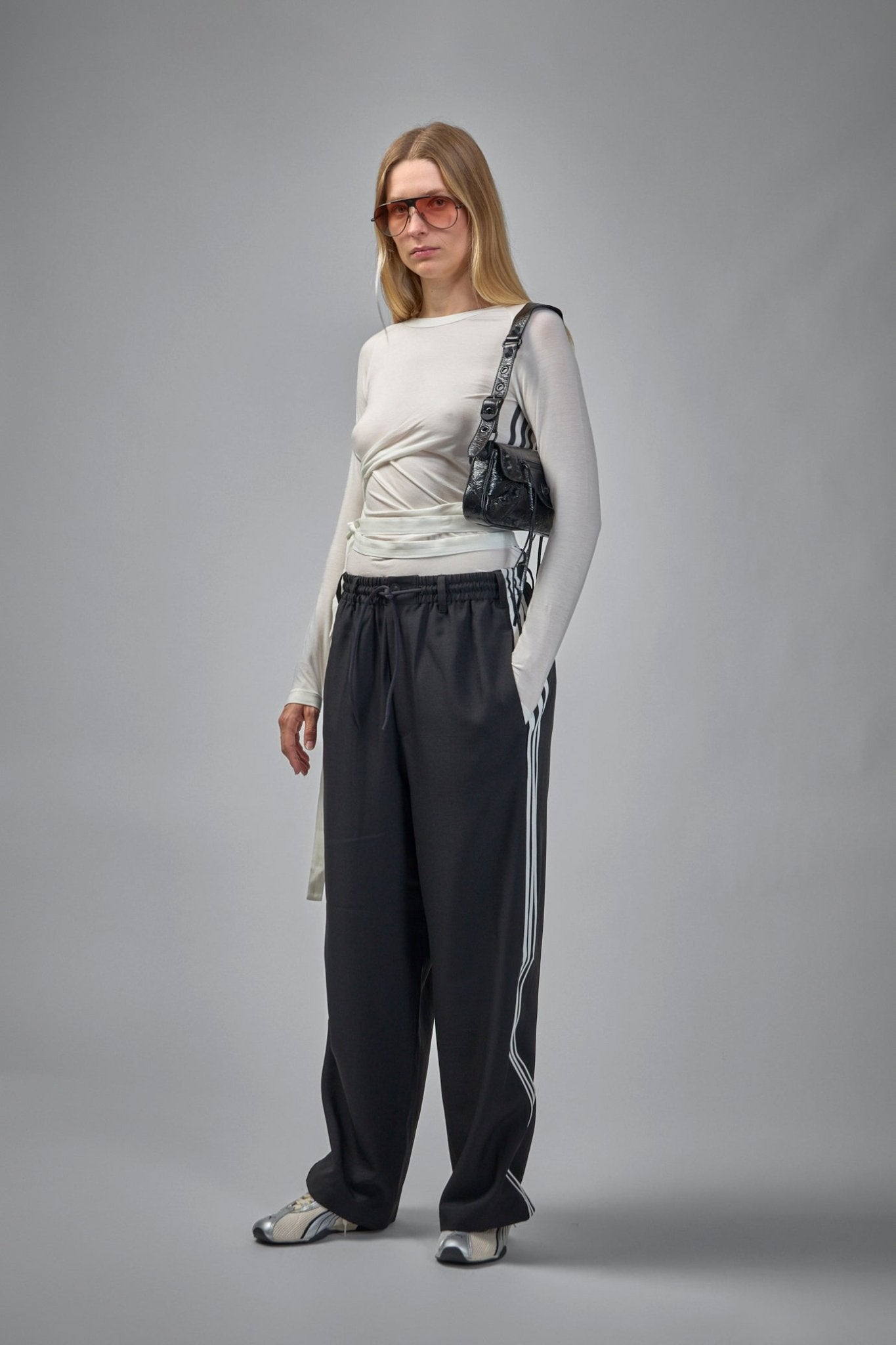 Y-3 W YOHJI LOVE SHEER SS TEE 新品 adidas Y-3 Women Yohji Love Sheer Short Sleeve Tee Black - GB