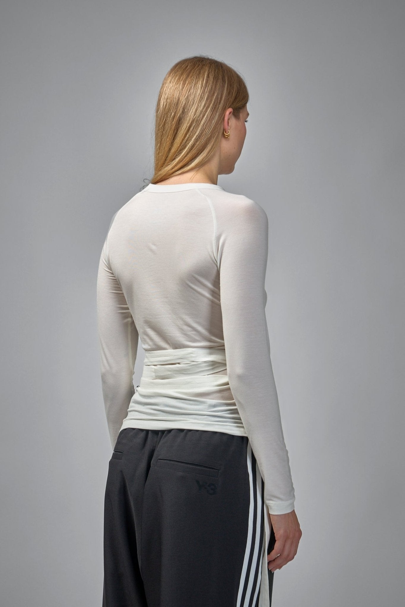 Y-3 W YOHJI LOVE SHEER SS TEE 新品 adidas Y-3 Women Yohji Love Sheer Short Sleeve Tee Black - GB