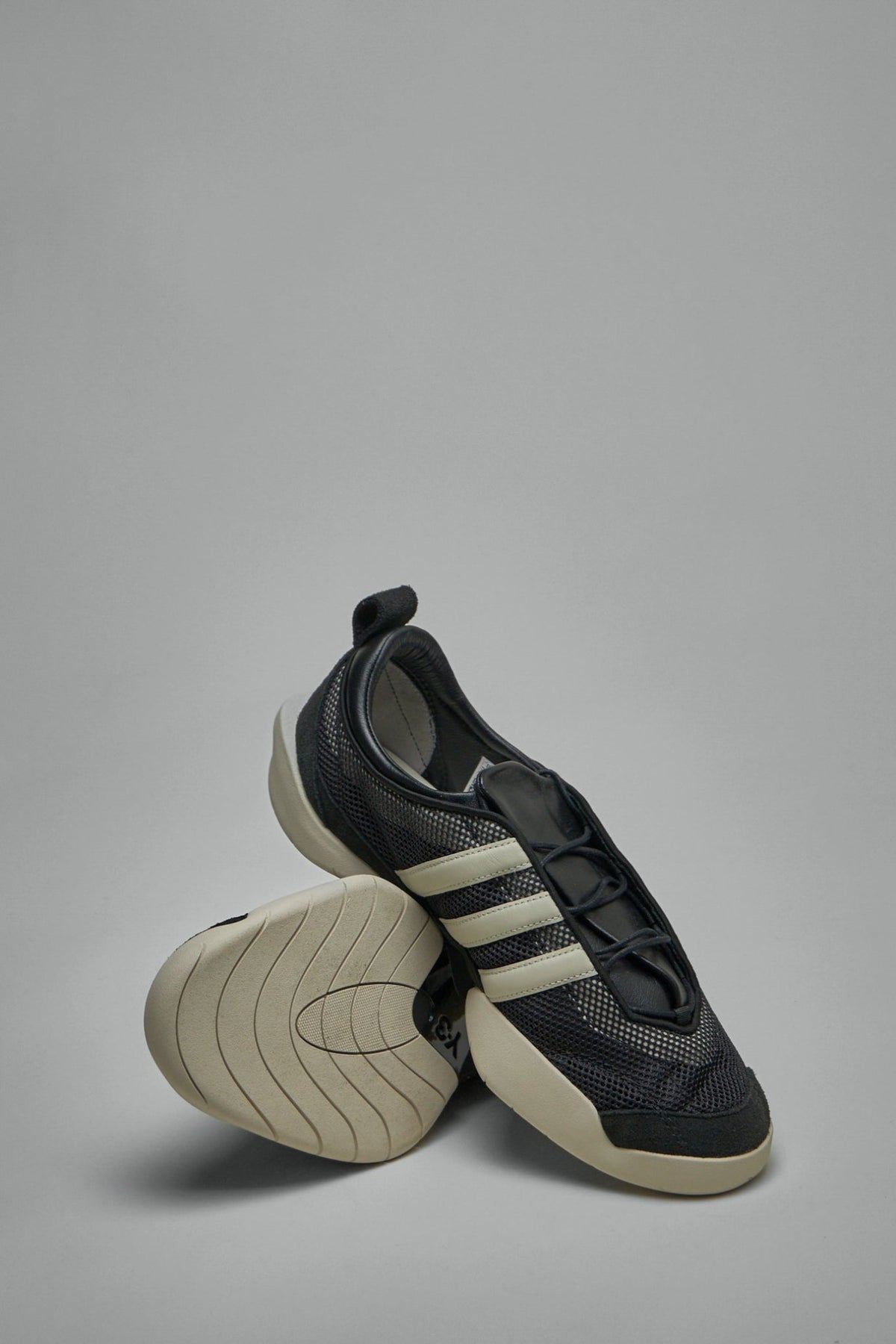 Full profile view of Y-3 Yohji Yamamoto Regu sneakers