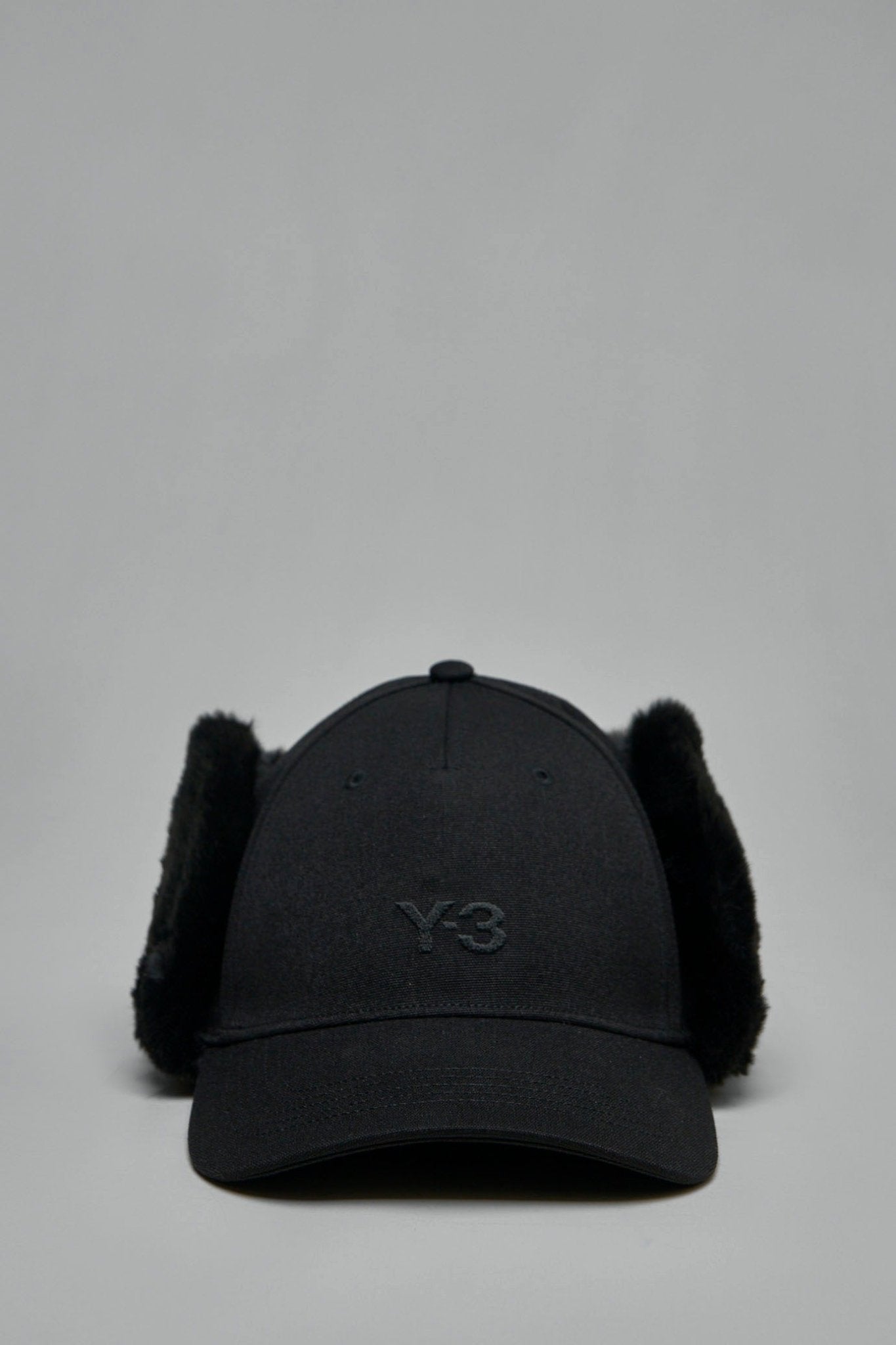 Y-3 Yohji Yamamoto Y-3 Winter Cap Black/Black - LABELS
