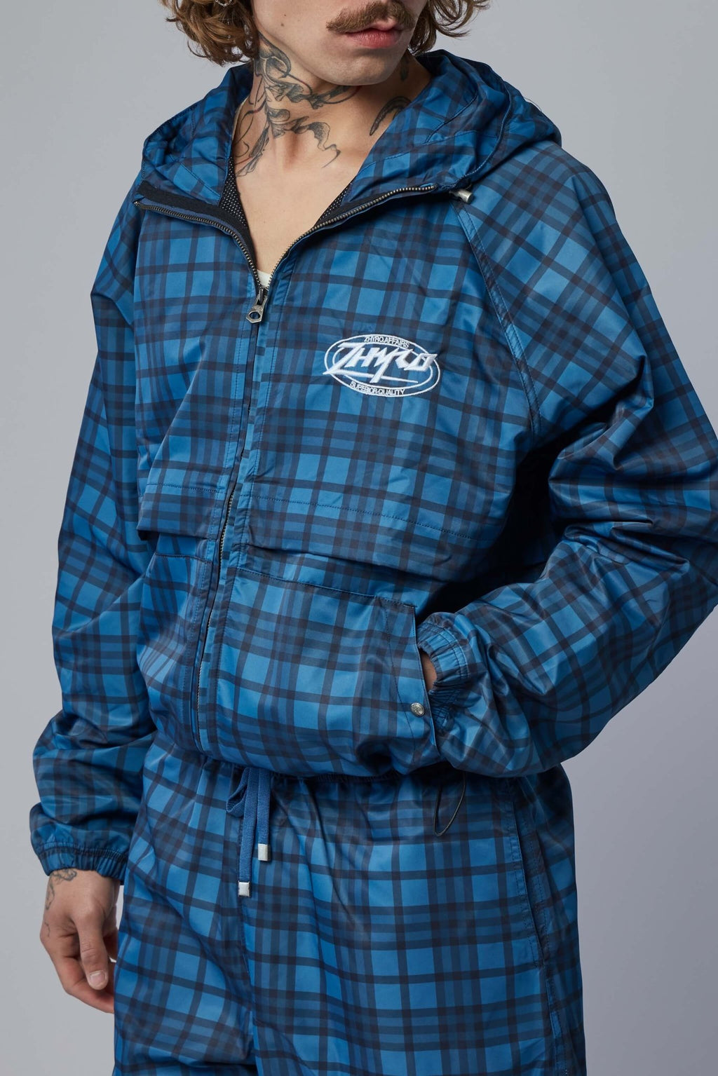 Zhyro - Hooded Windbreaker Jacket - LABELS