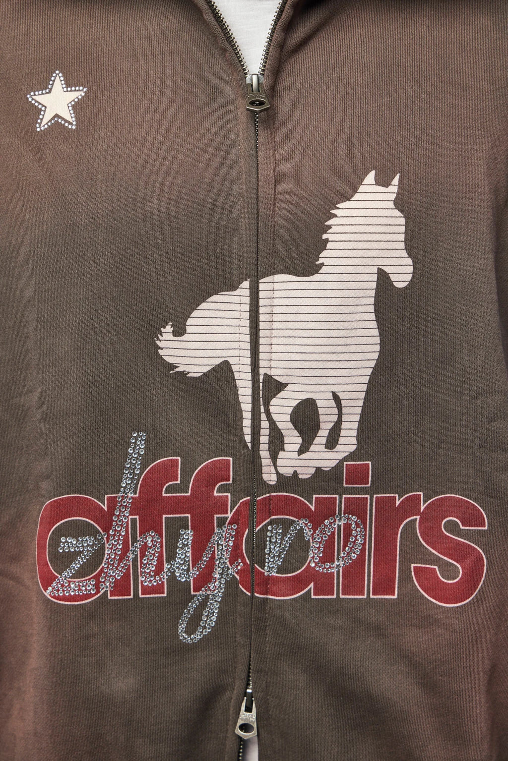 Zhyro - Horsey Zip Hoodie - LABELS