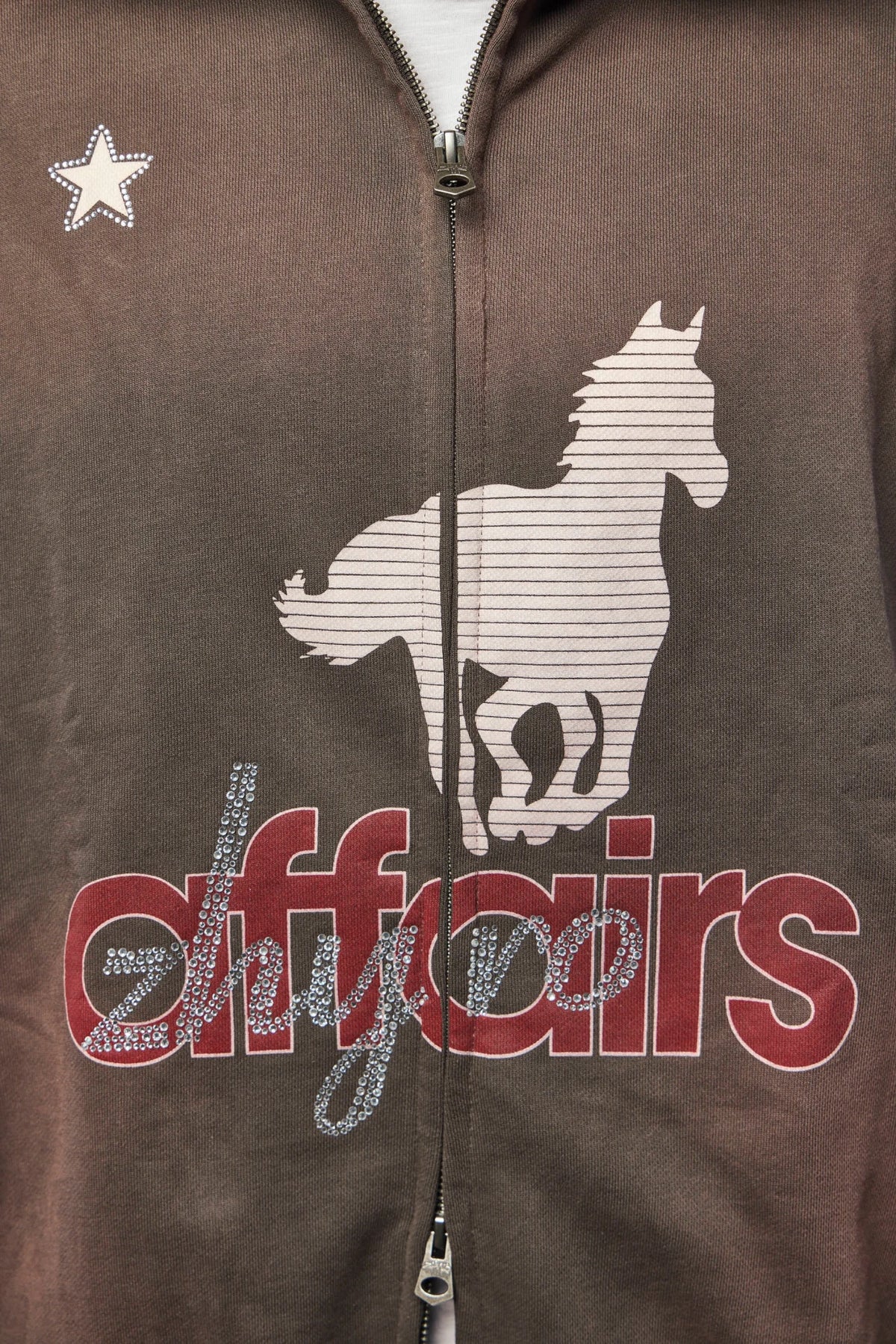 Zhyro - Horsey Zip Hoodie - LABELS