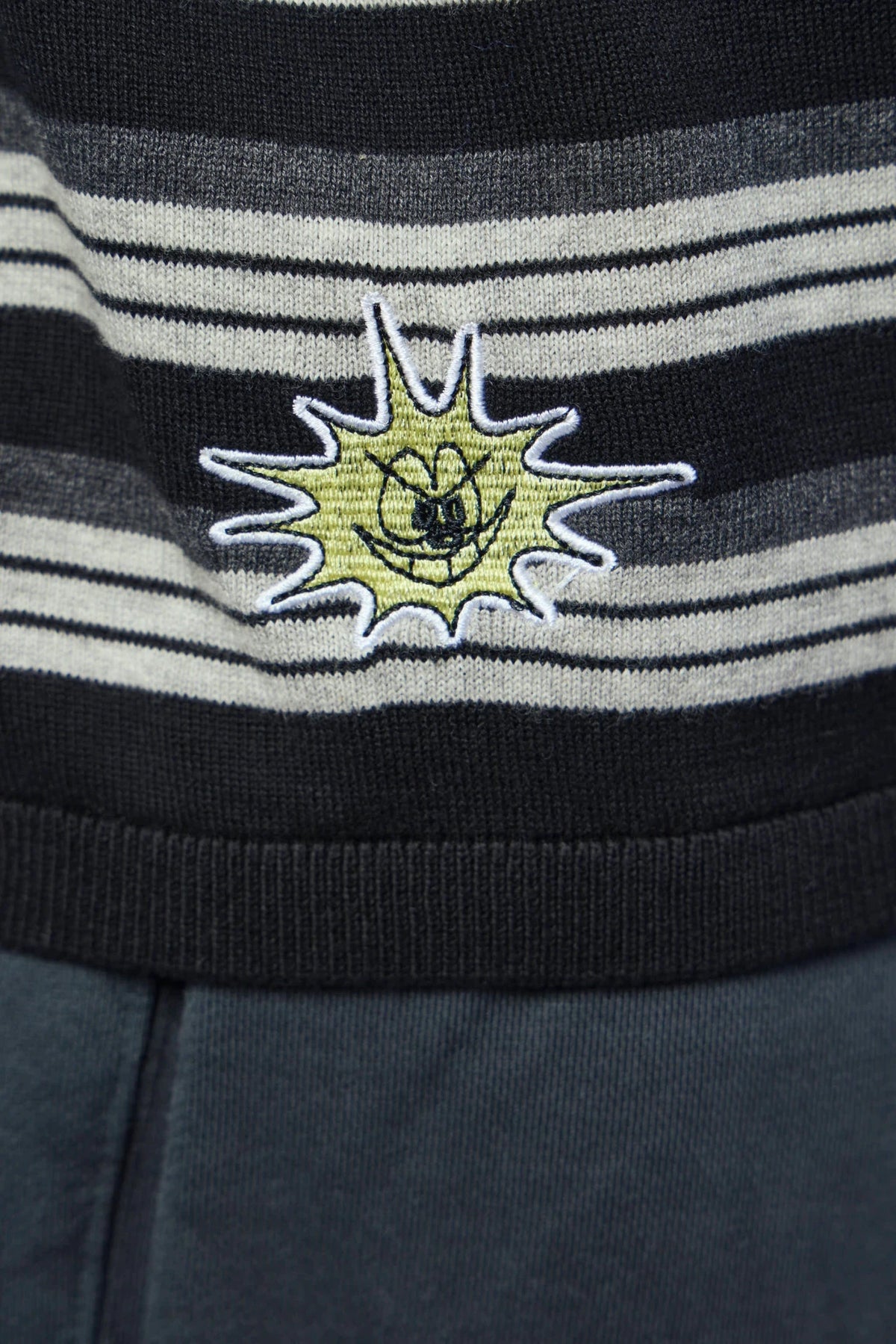 Zhyro - Knitted Striped L/S Polo - LABELS