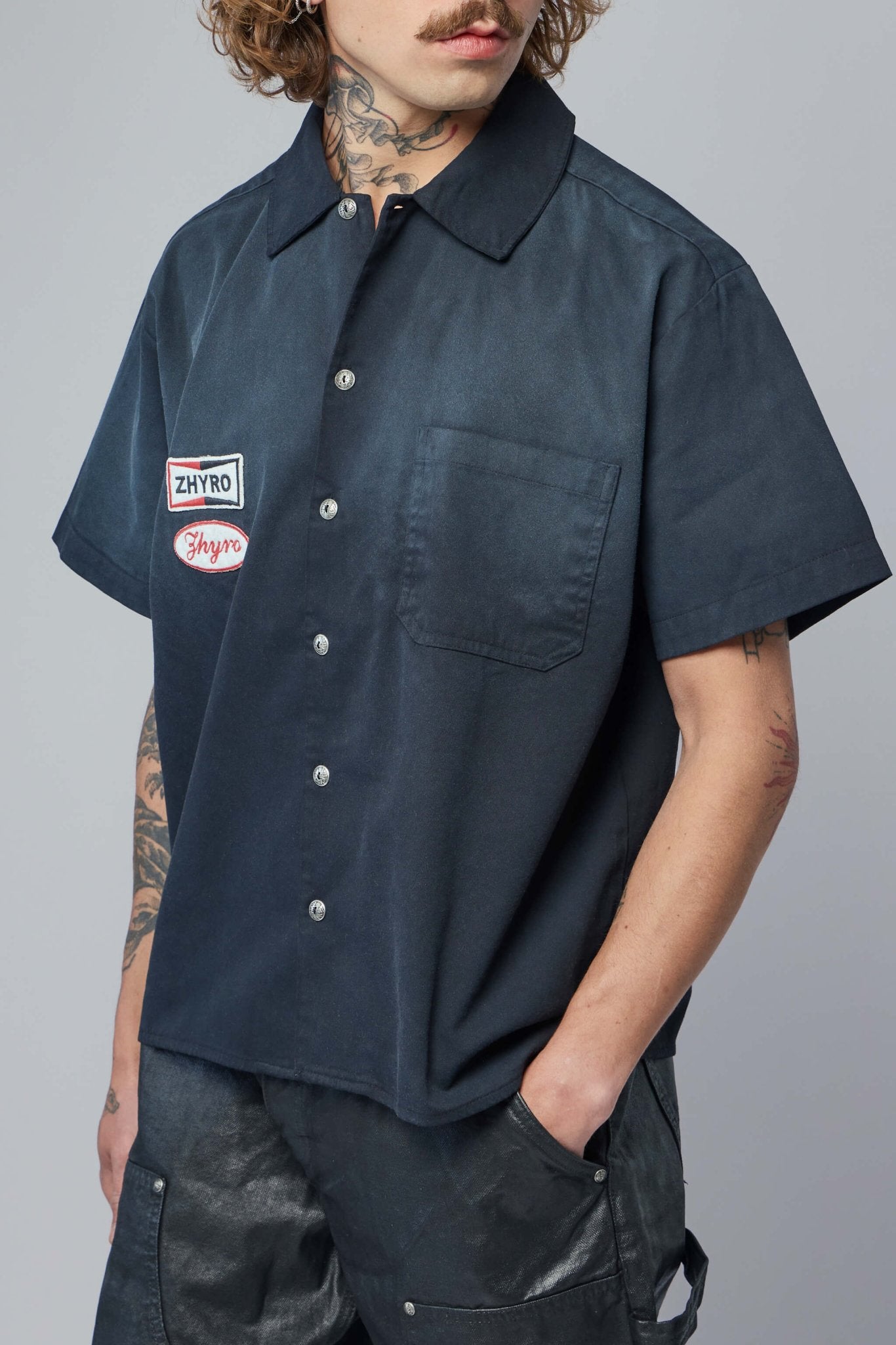 Zhyro - Mechanic Button Shirt - LABELS