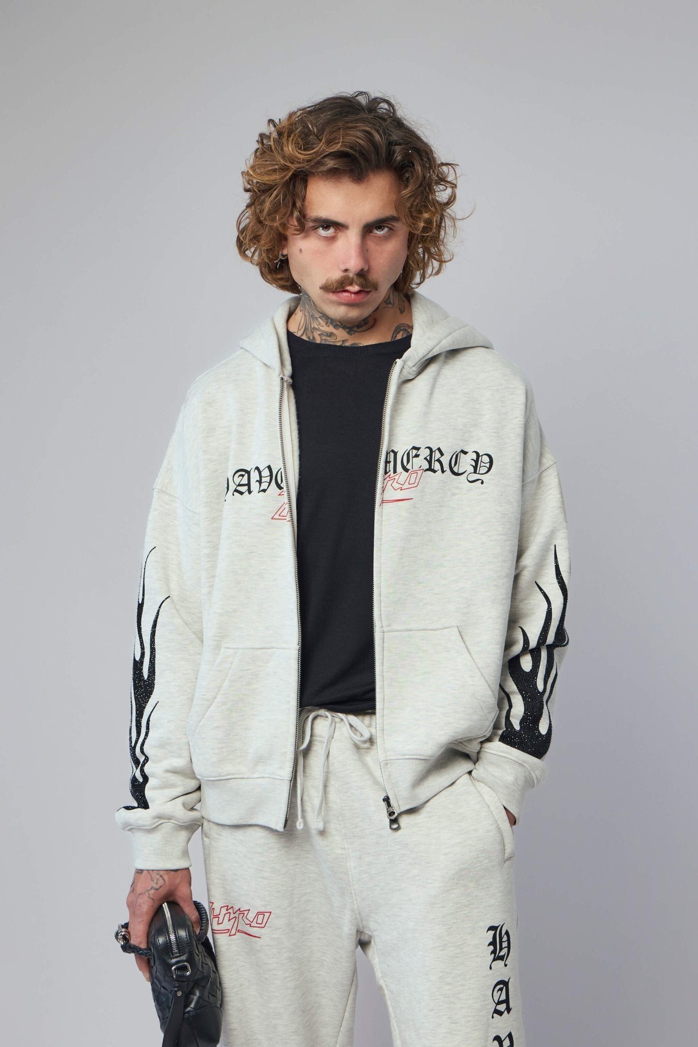 Zhyro Hoodies - Mercy Zip Hoodie with Bold Graphics – LABELS