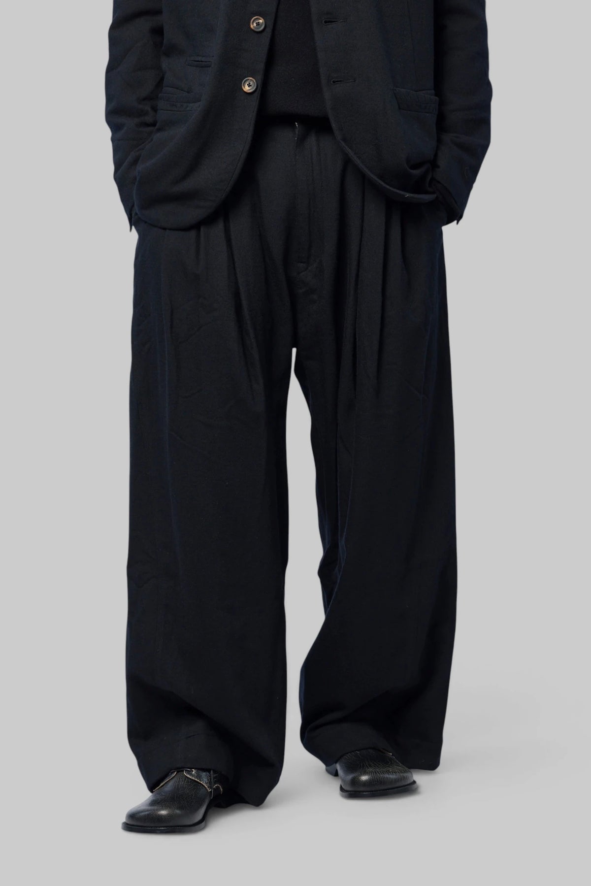 Ziggy Chen - Extra Wide-leg Trousers - LABELS