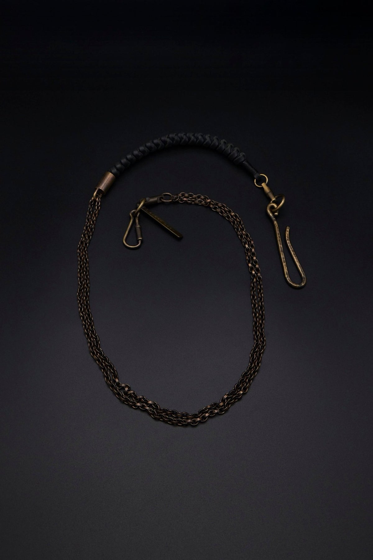 Ziggy Chen - Leather Braid Wallet Chain - LABELS