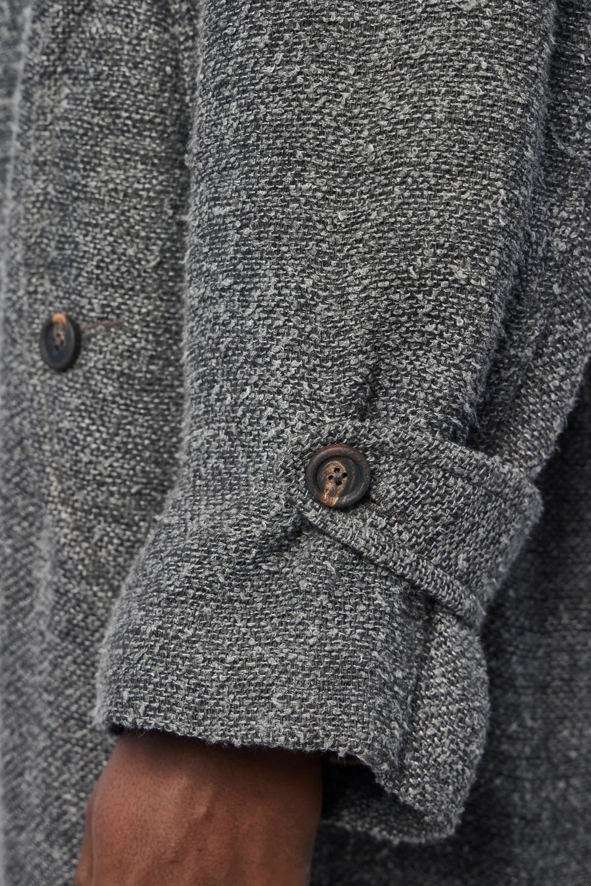 Ziggy Chen - Spread Collar Long Coat - LABELS