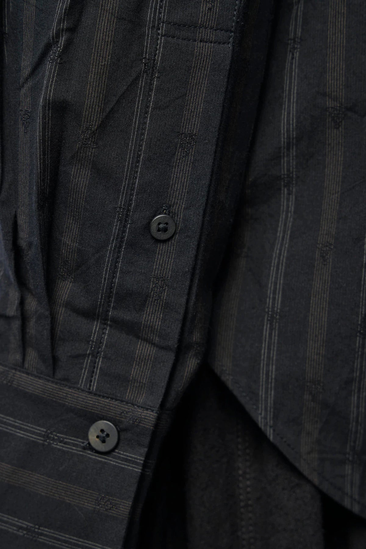 Ziggy Chen - Striped Layered Shirt - LABELS