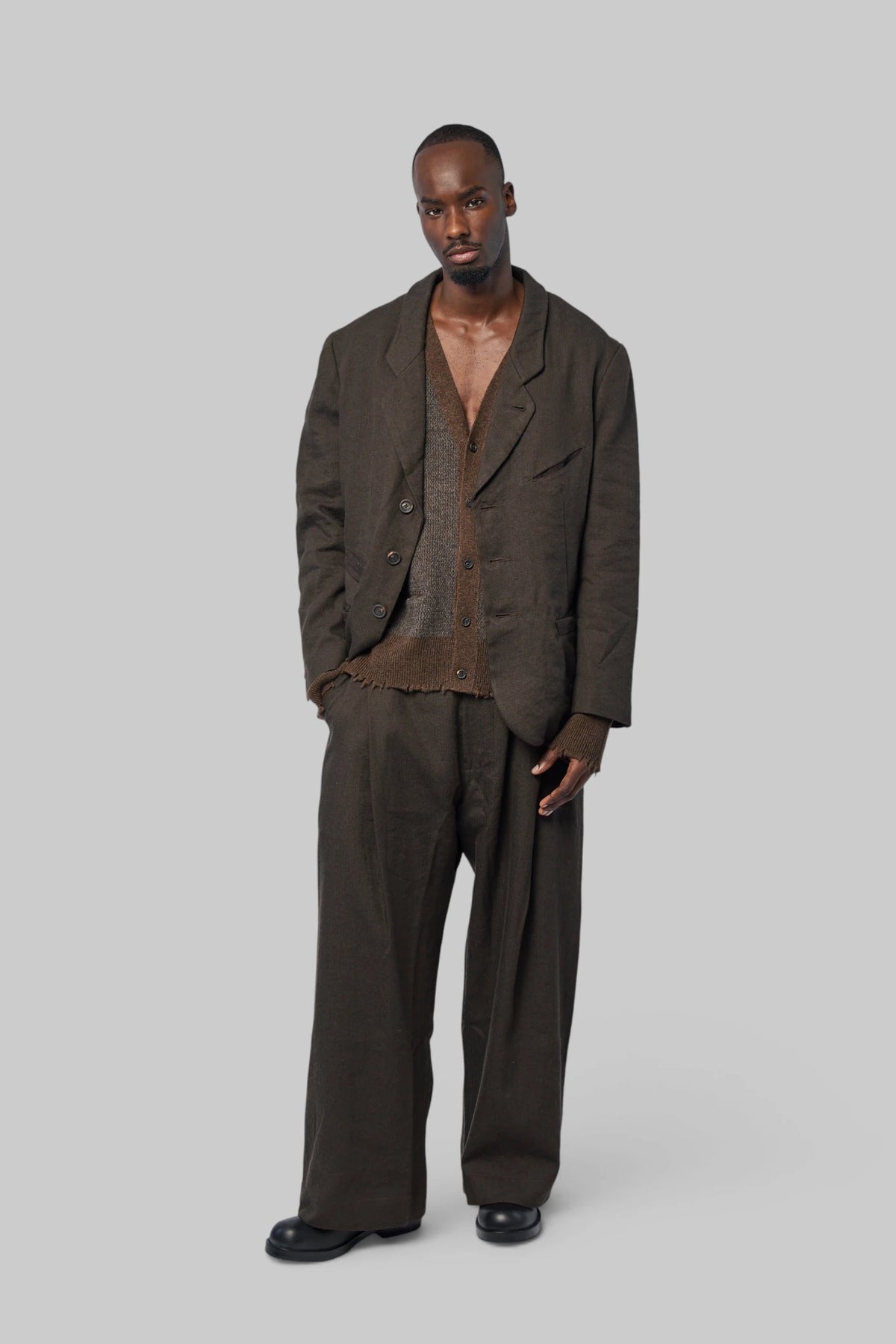 Ziggy Chen - Waist Strap Blazer - LABELS