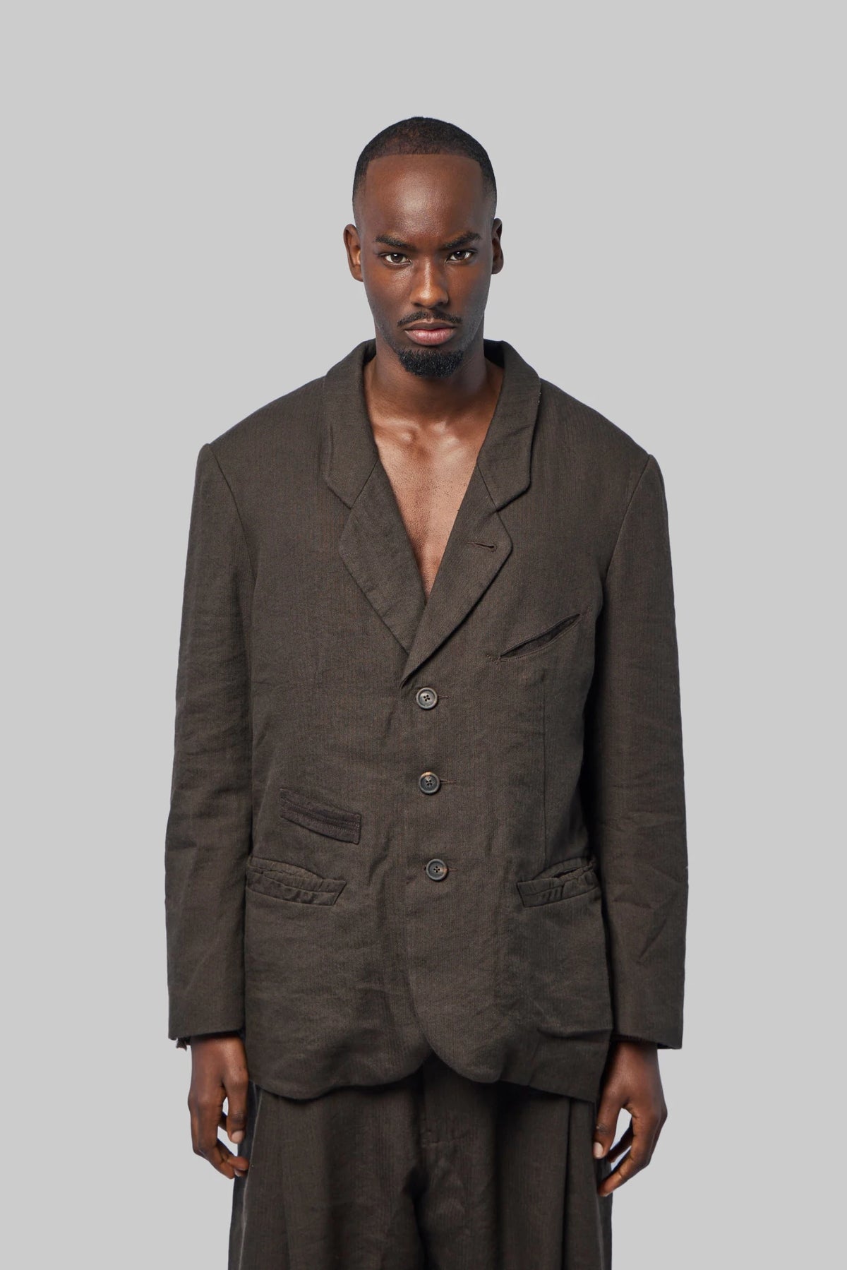 Ziggy Chen - Waist Strap Blazer - LABELS