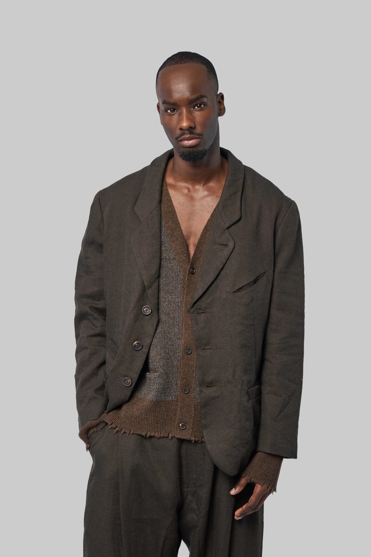 Ziggy Chen - Waist Strap Blazer - LABELS
