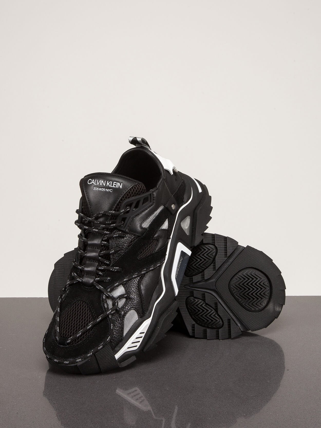 Calvin klein 205w39nyc sneakers on sale black