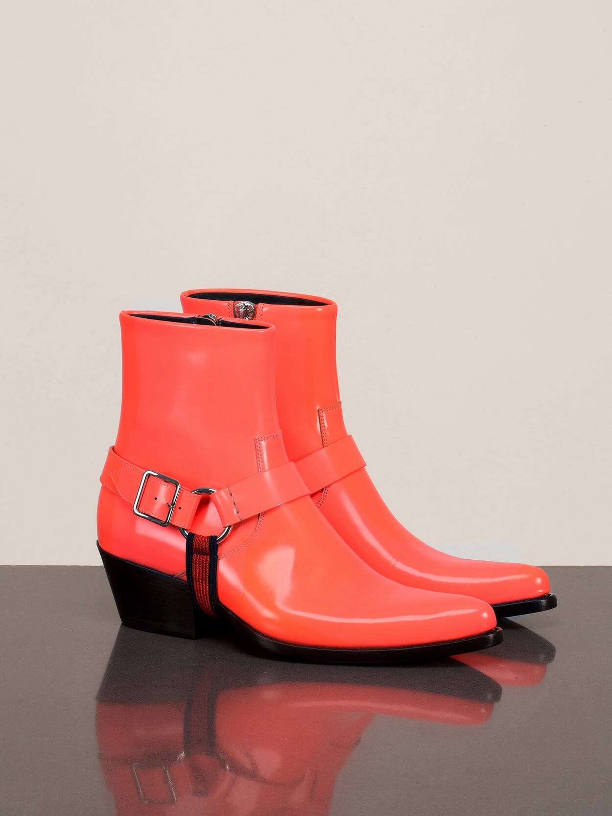 Calvin Klein 205W39NYC Tex Harness Spazzolato Boots apricot LABELS