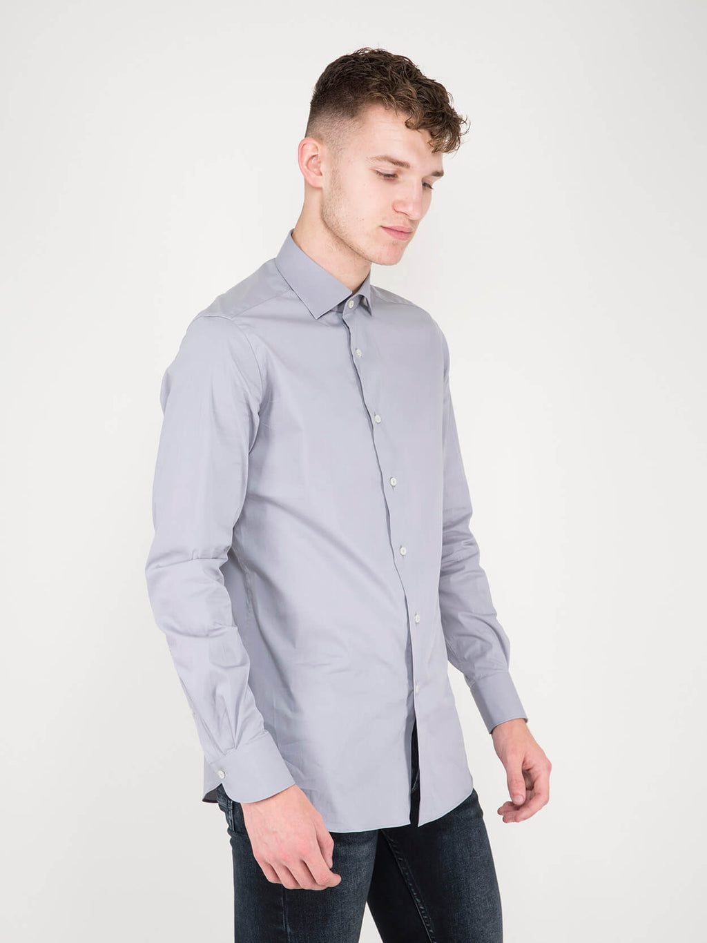 Business Tailor Fit Stretch Shirt