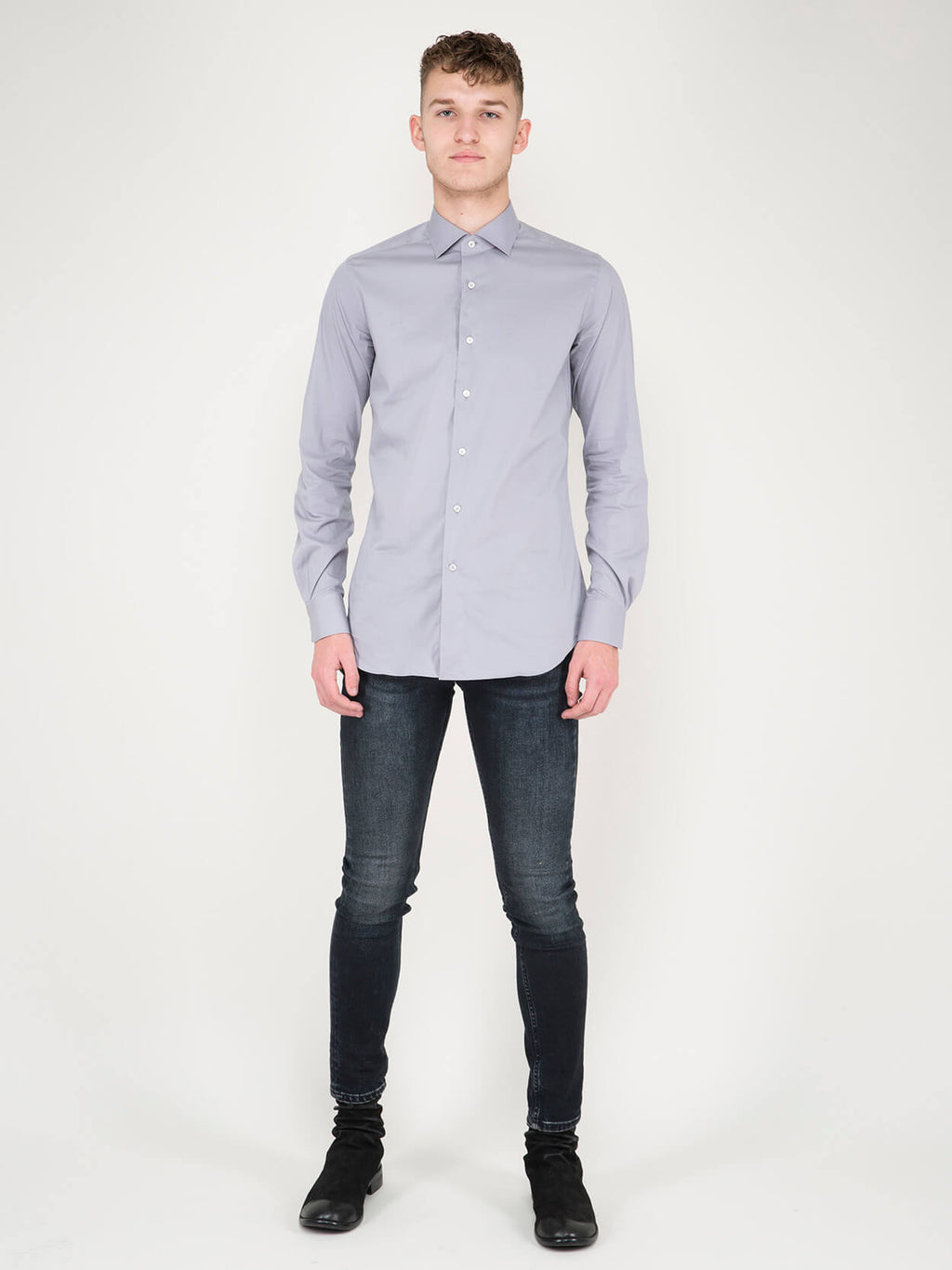Business Tailor Fit Stretch Shirt