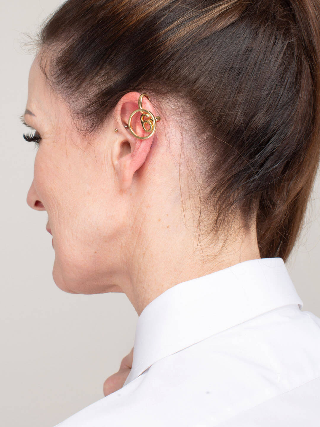 MM6 Margiela Earcuff Earring Pair gold plated – LABELS