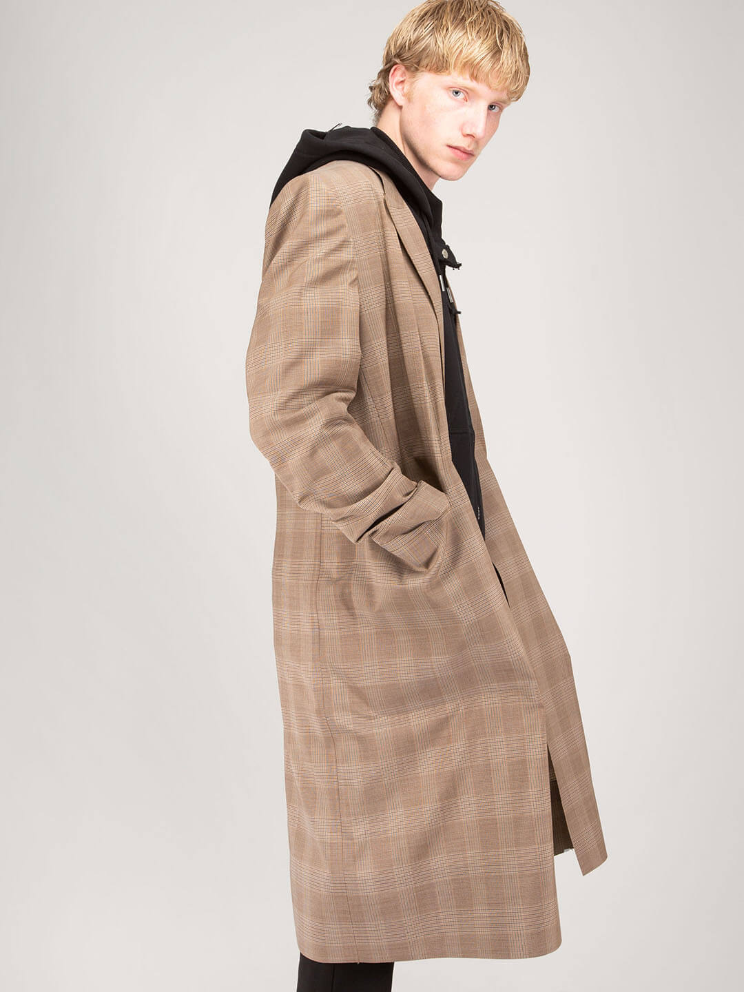 Givenchy Overlay Collar Slim Fit Coat brown – LABELS