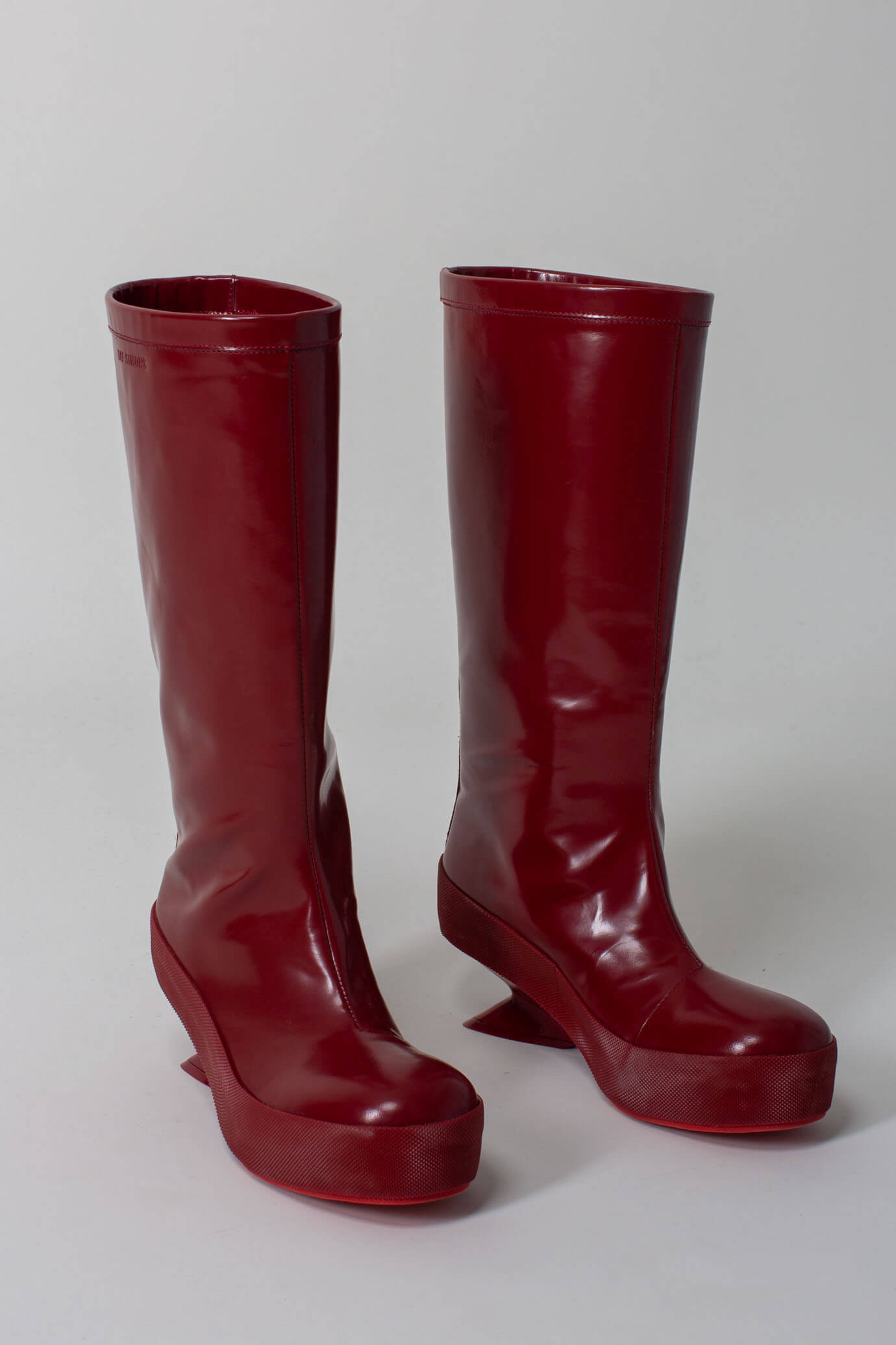 Boots with Feminine Heel