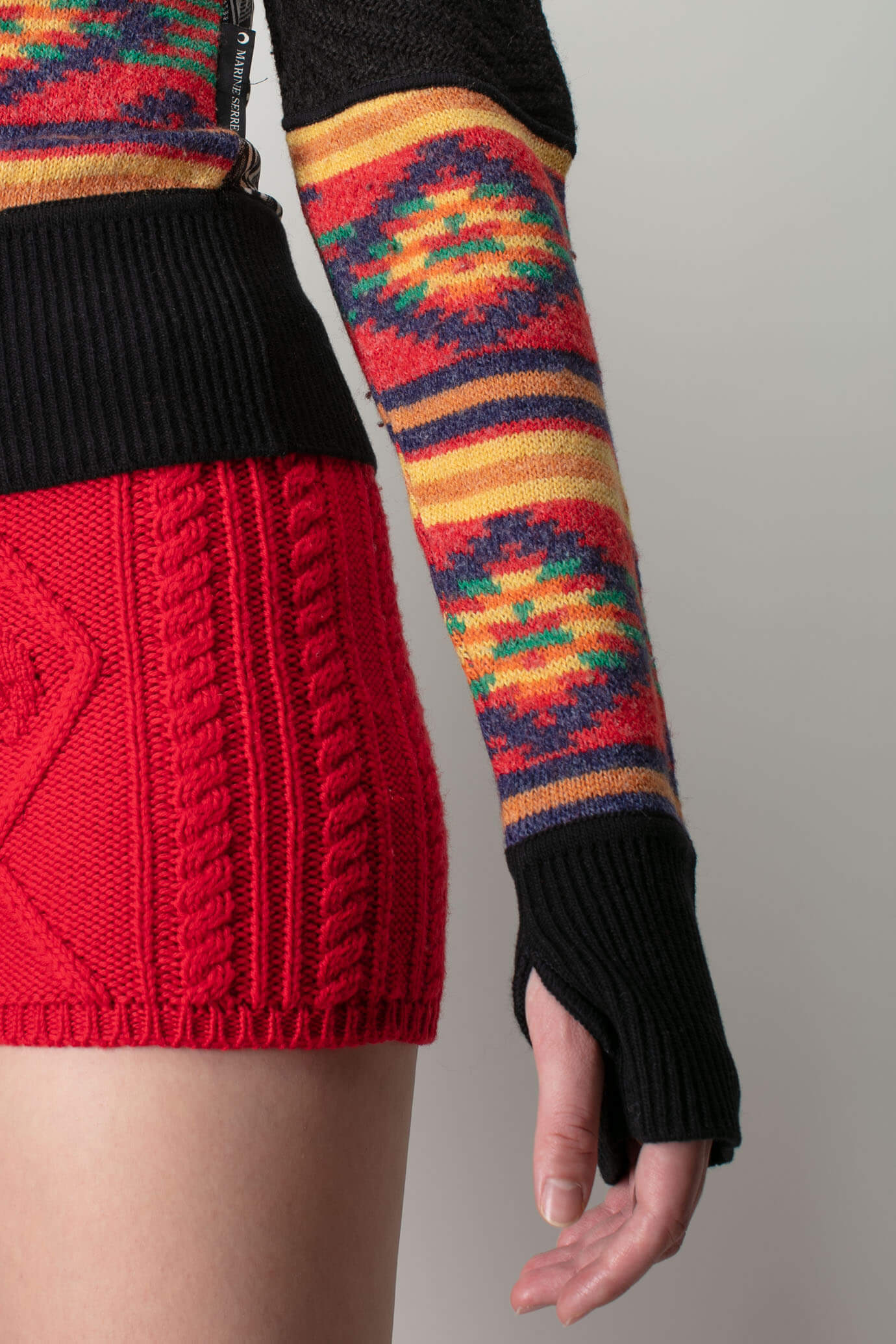 Knit Melange Hybrid jumper – LABELS
