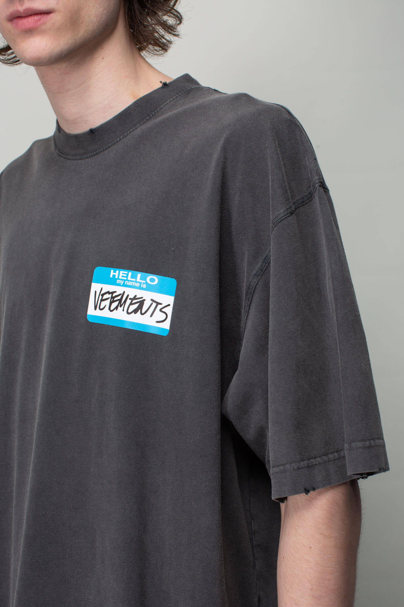 VETEMENTS MY NAME IS SHIRT