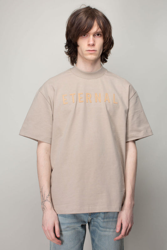 Eternal Cotton SS T-Shirt Beige