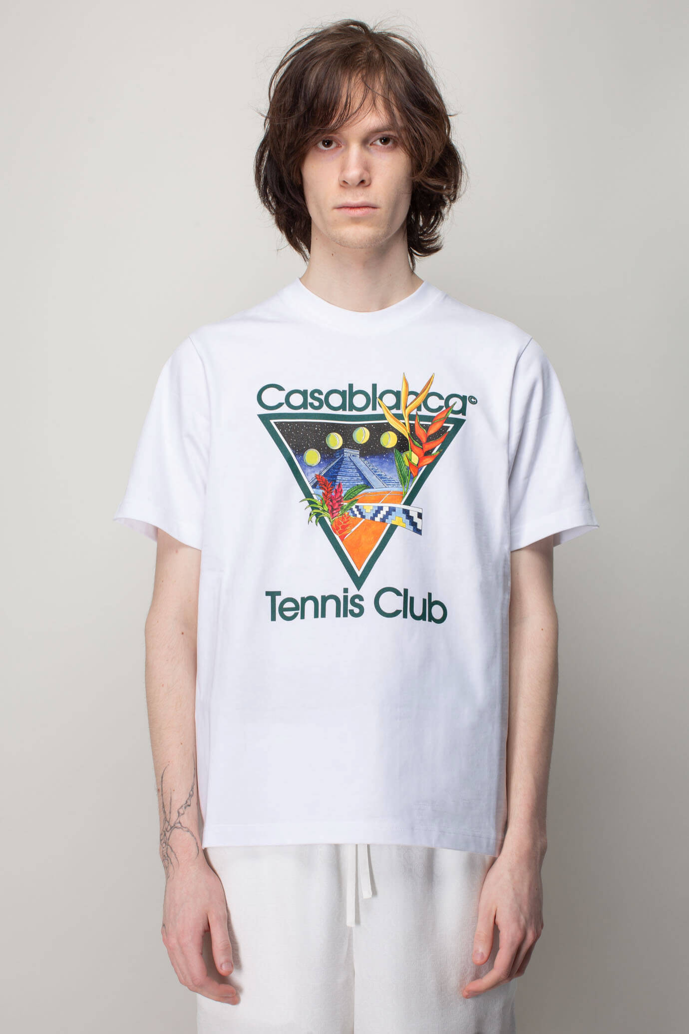 Tennis Club Icon Printed T-Shirt