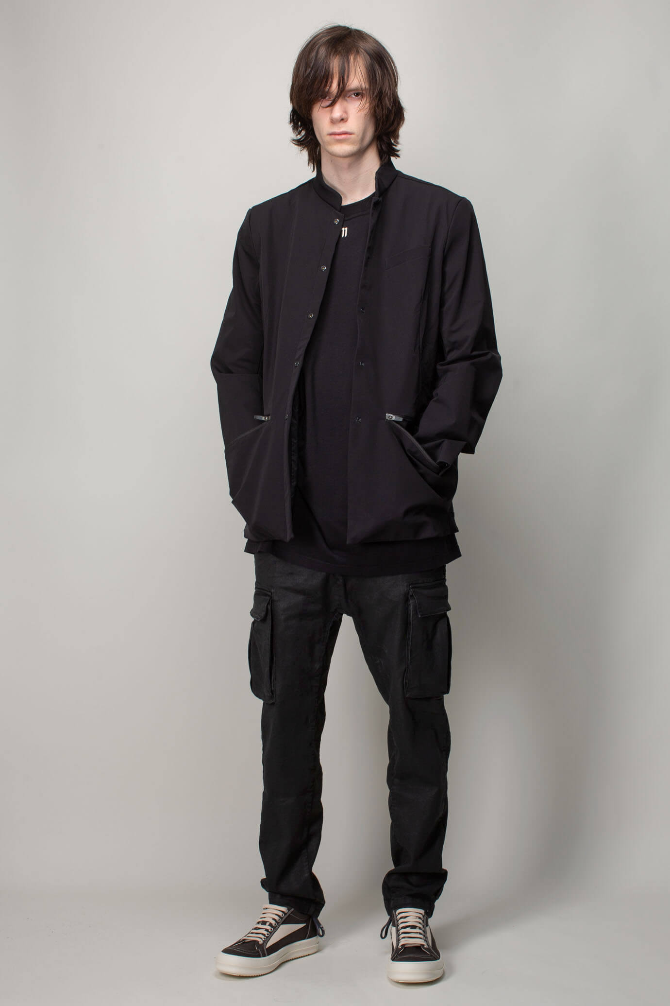 acronym J105-DS BLACK BLACK JACKET - ジャケット・アウター