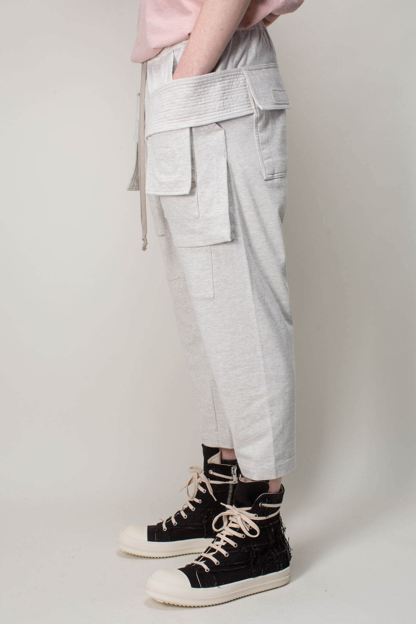 Creatch Cargo Cropped Drawstring LABELS