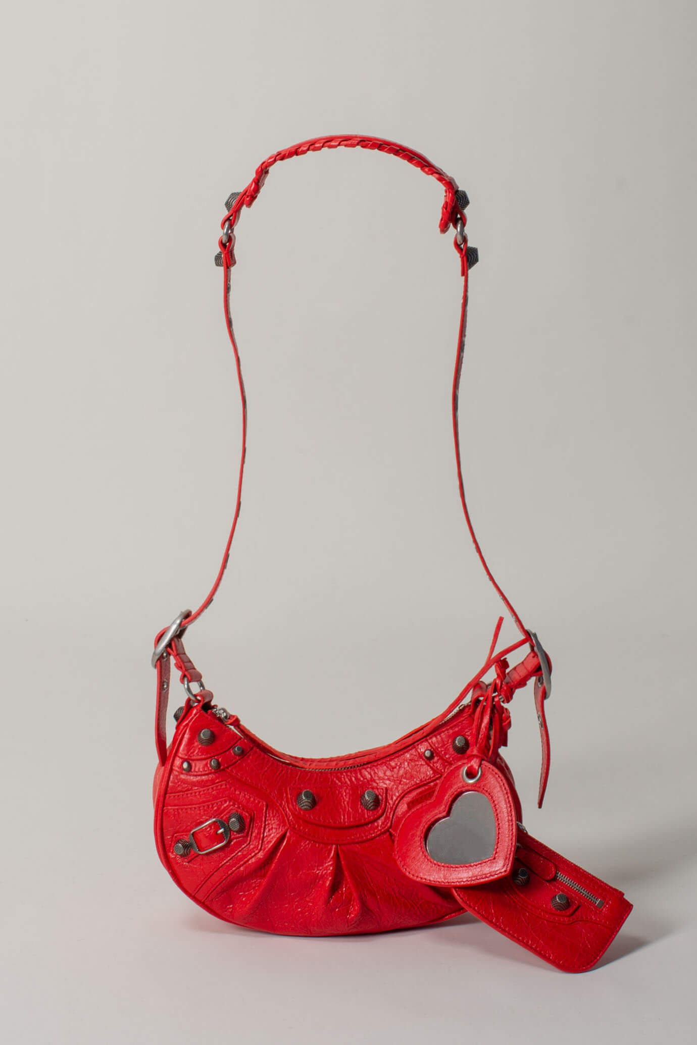 Women's Le Cagole Xs Shoulder Bag, red