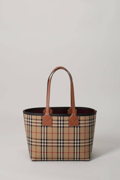 Large London Tote Bag in Briar Brown/black