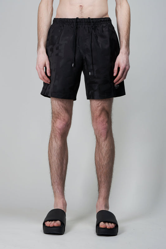 Swimwear, black ivory