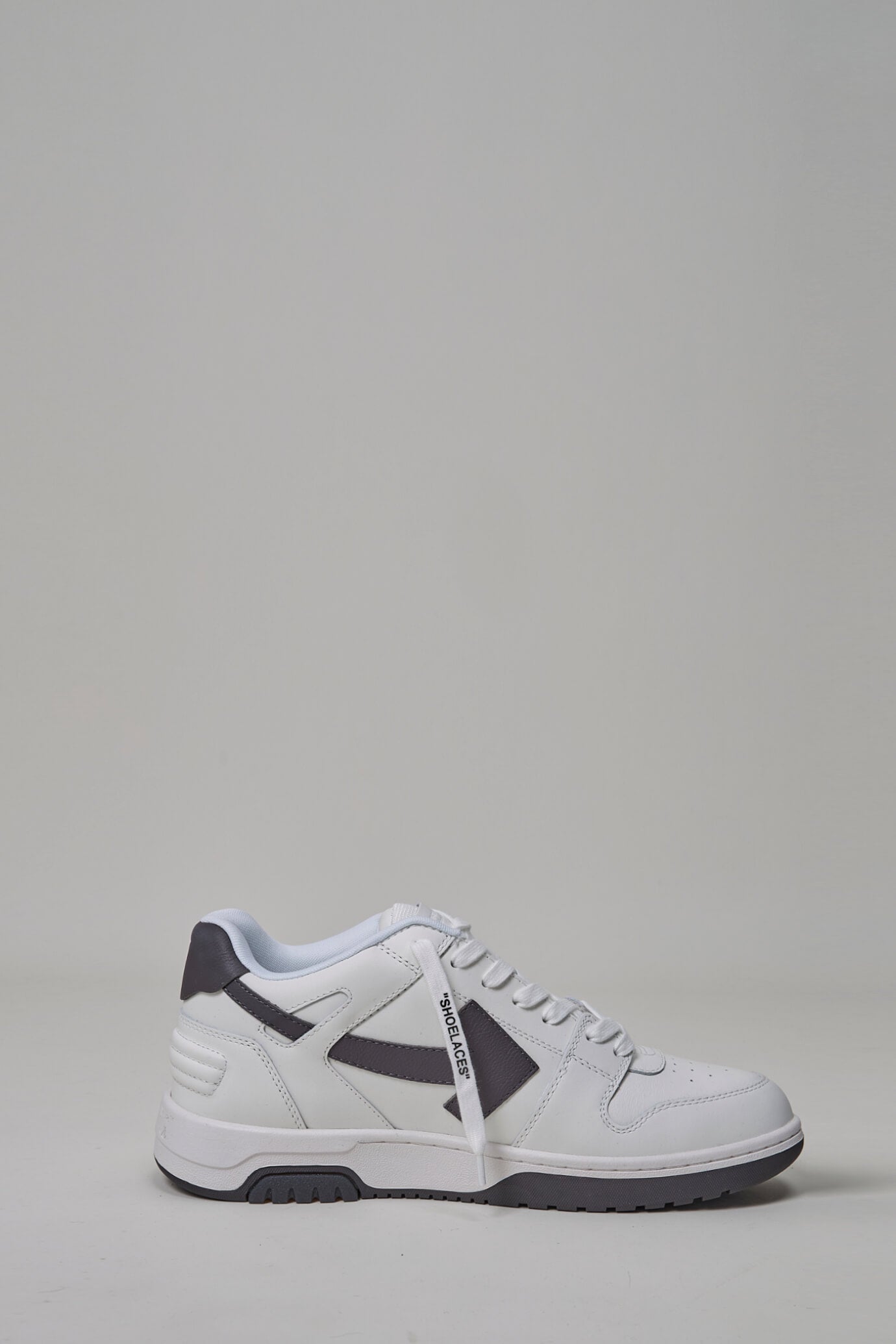 Off-white Black Leather Sneakers, ModeSens