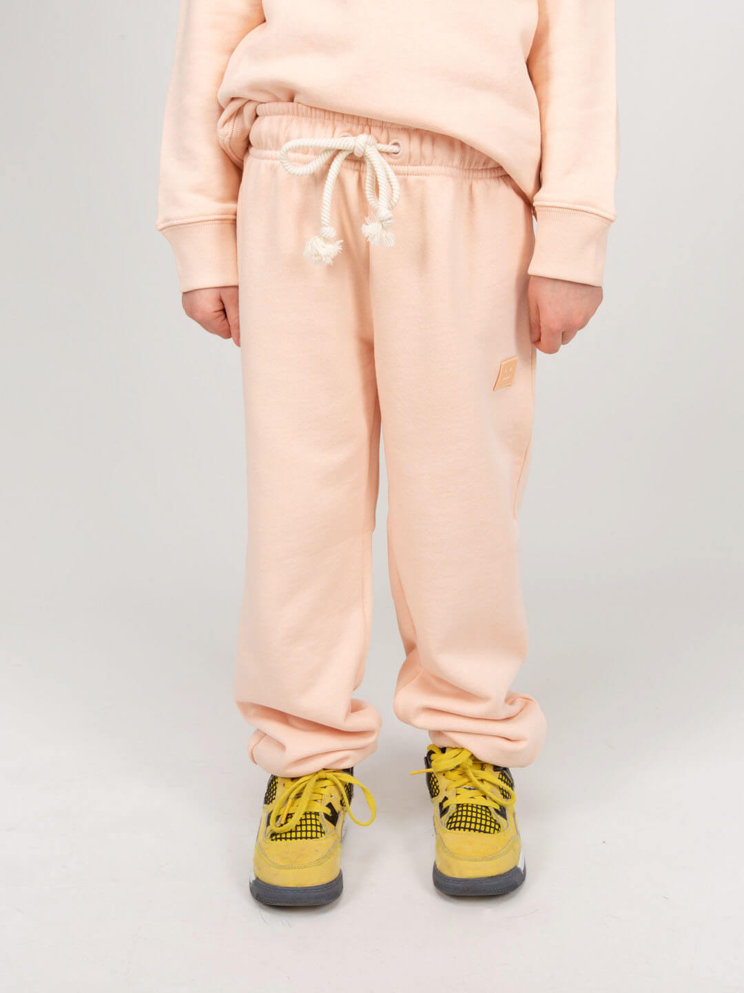 Acne Studios The Face Series Track Pants in premium cotton for kids