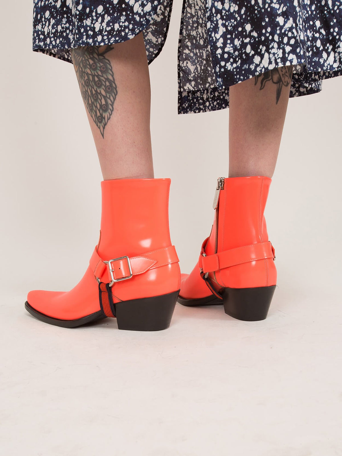 Calvin Klein 205W39NYC - Tex Harness Spazzolato Boots - LABELS