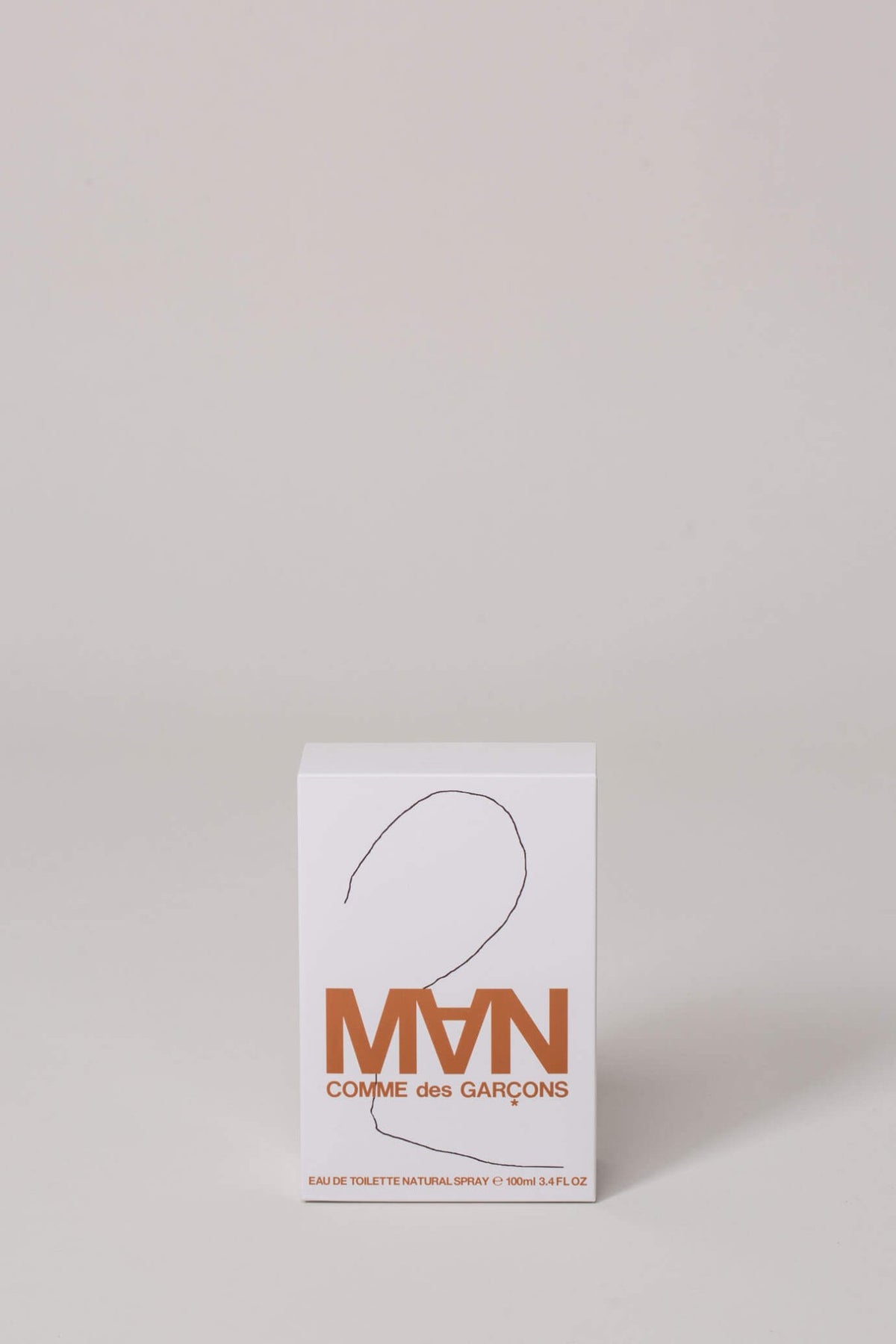 Comme des Garçons Parfums CDG 2 Man fragrance box packaging detail
