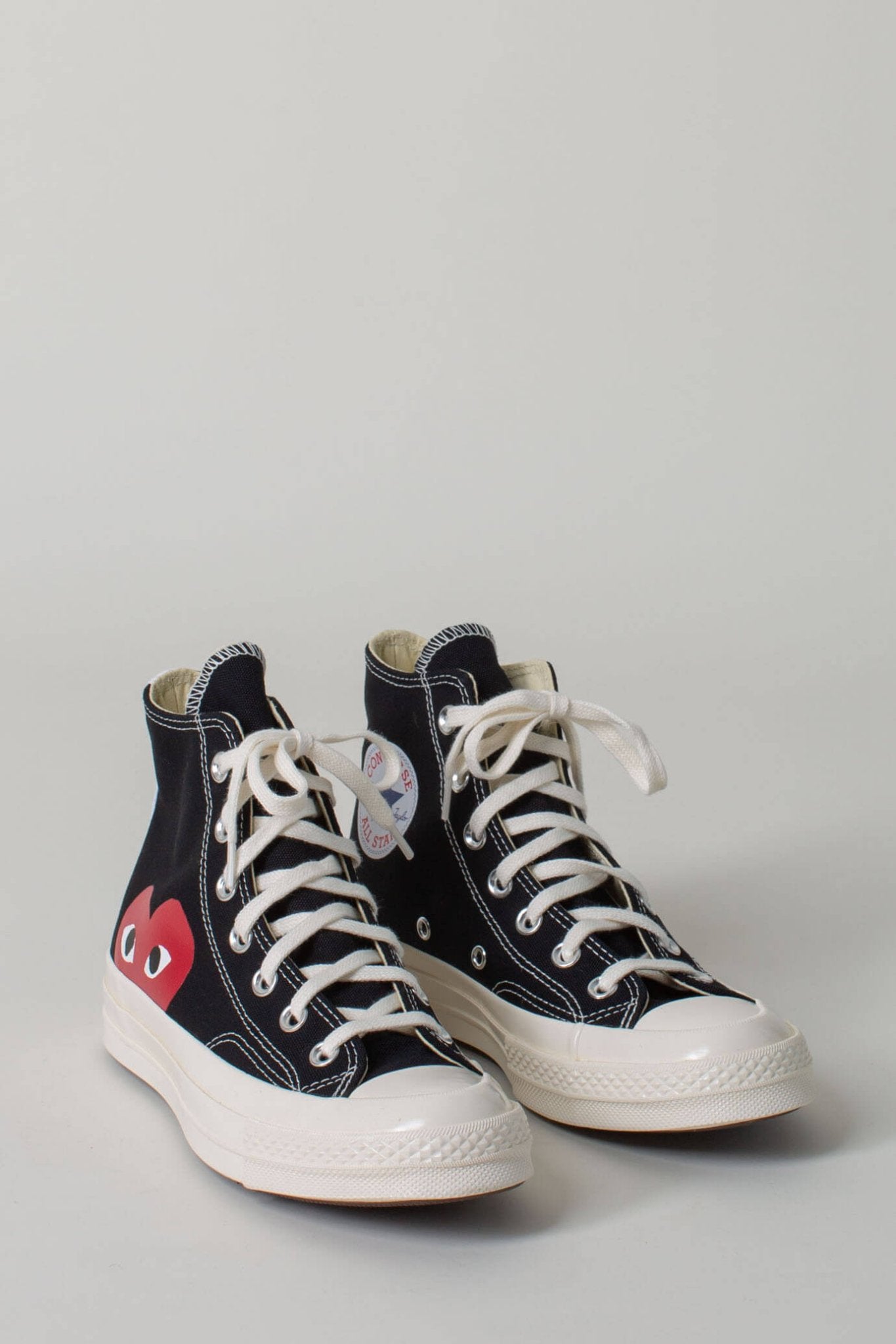 Comme des Garçons PLAY CONVERSE - Converse CDG Play High - LABELS