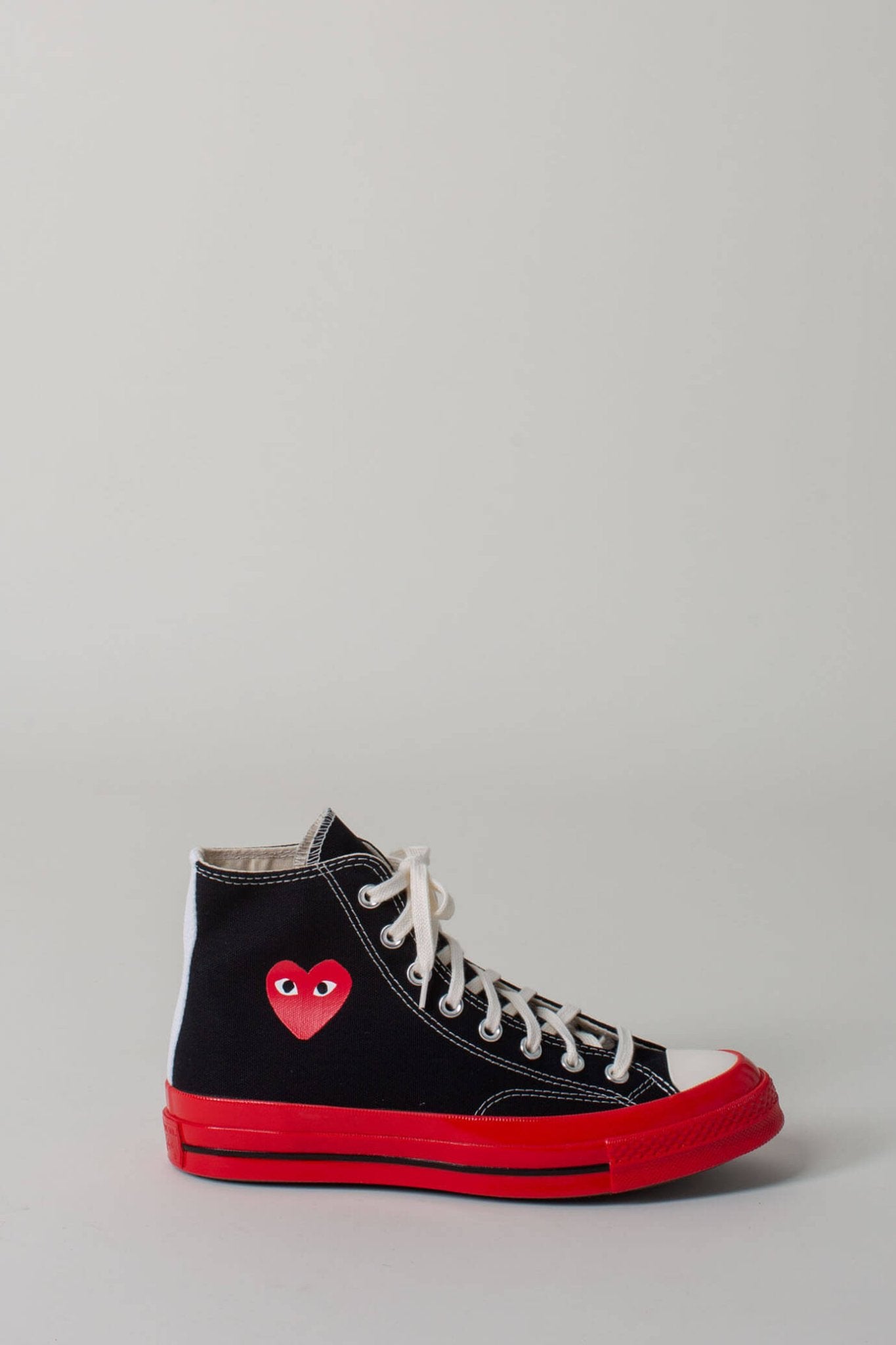 Comme des Garçons PLAY CONVERSE - Converse CDG Play High Red Sole - LABELS