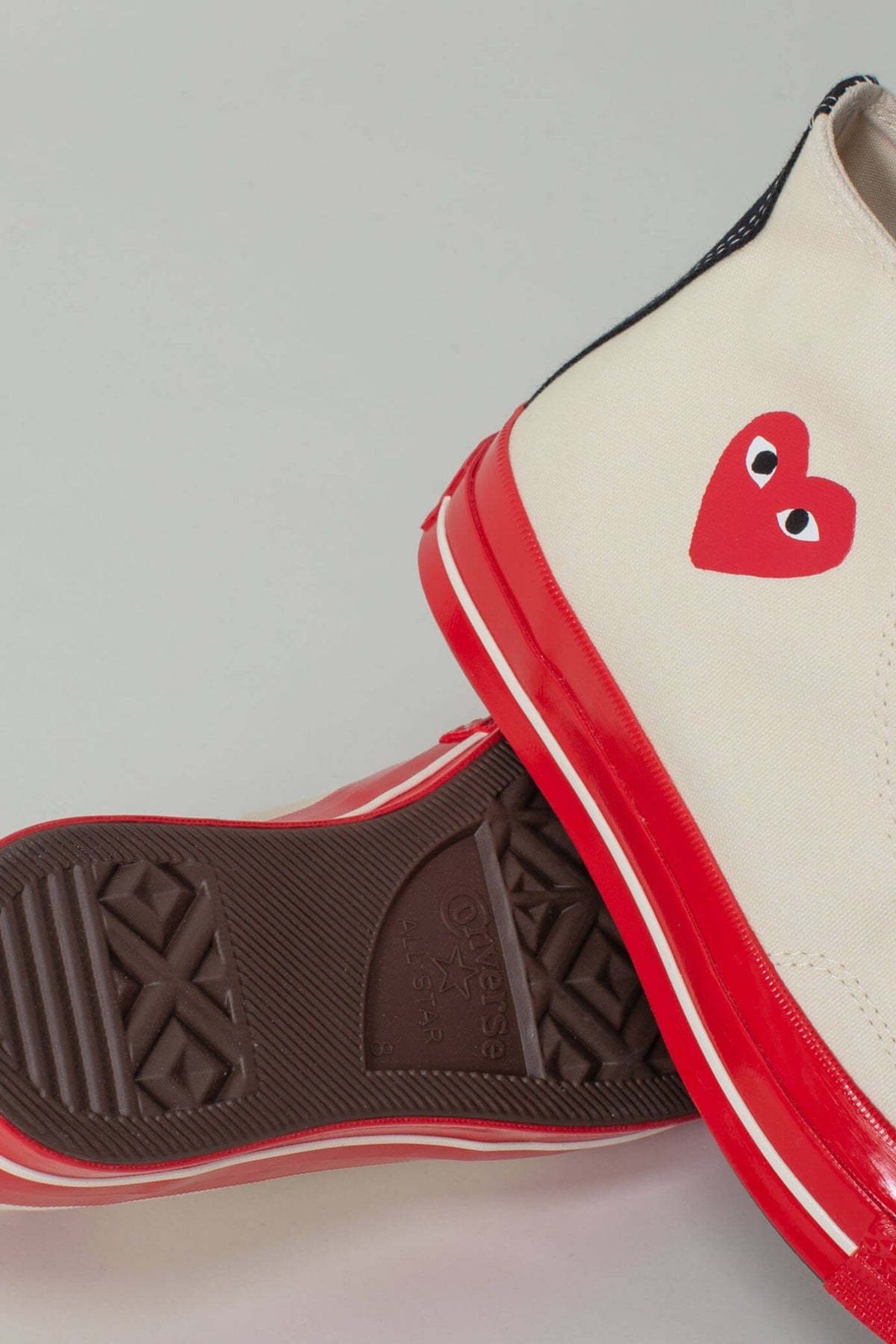 Comme des Garçons PLAY CONVERSE - Hi Top Sole - LABELS
