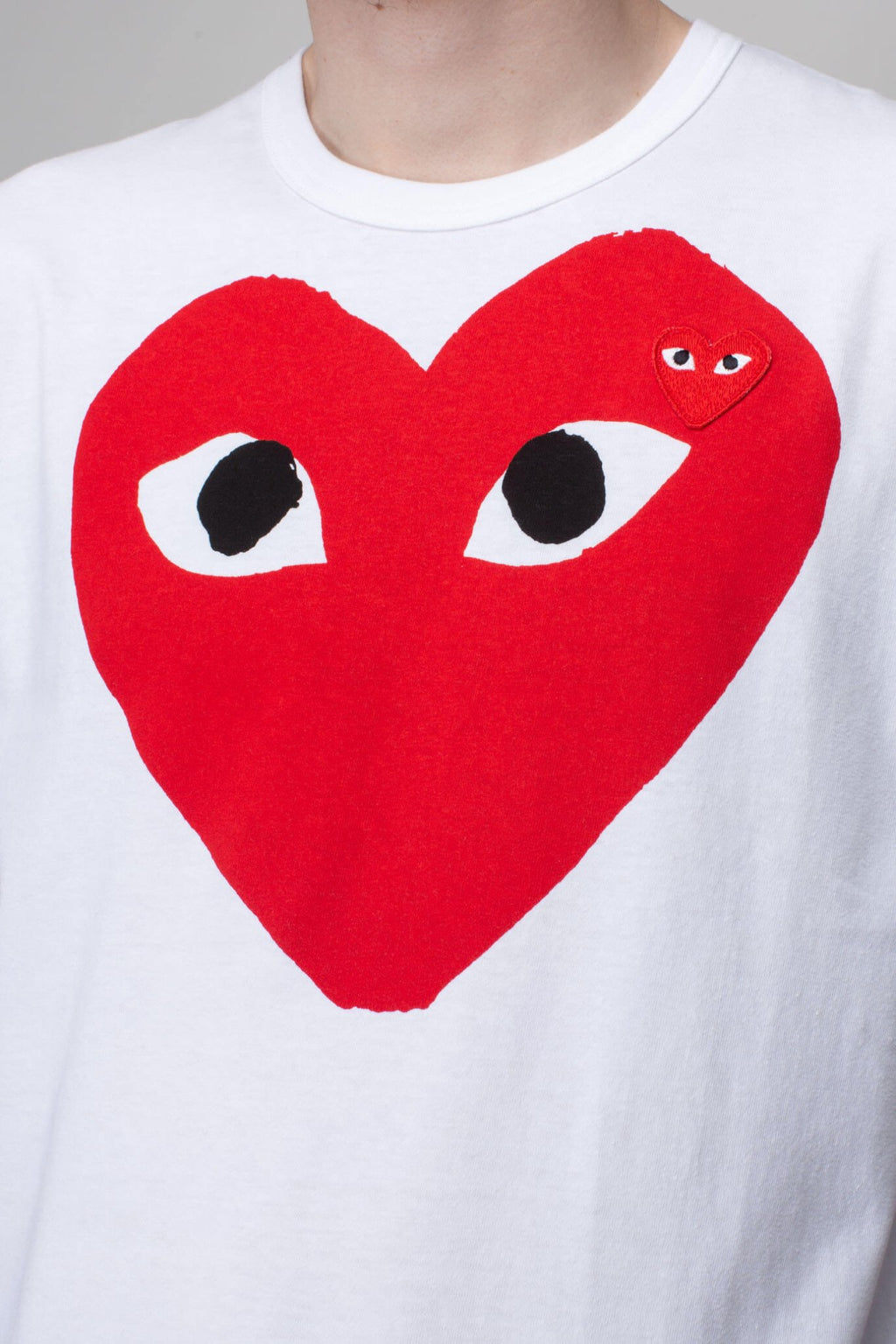 Comme des Garçons PLAY - Mens T-Shirt Short Sleeve Knit - LABELS