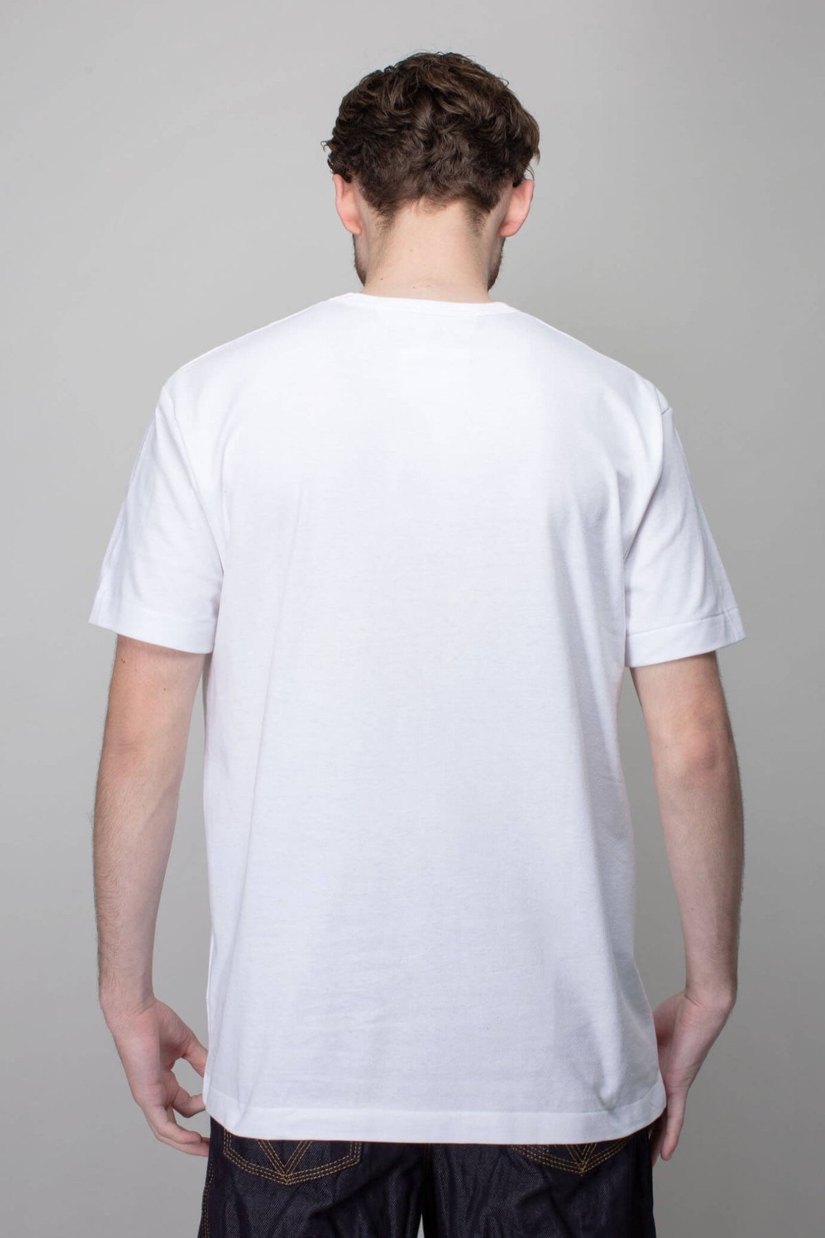 Comme des Garçons PLAY - Mens T-Shirt Short Sleeve Knit - LABELS
