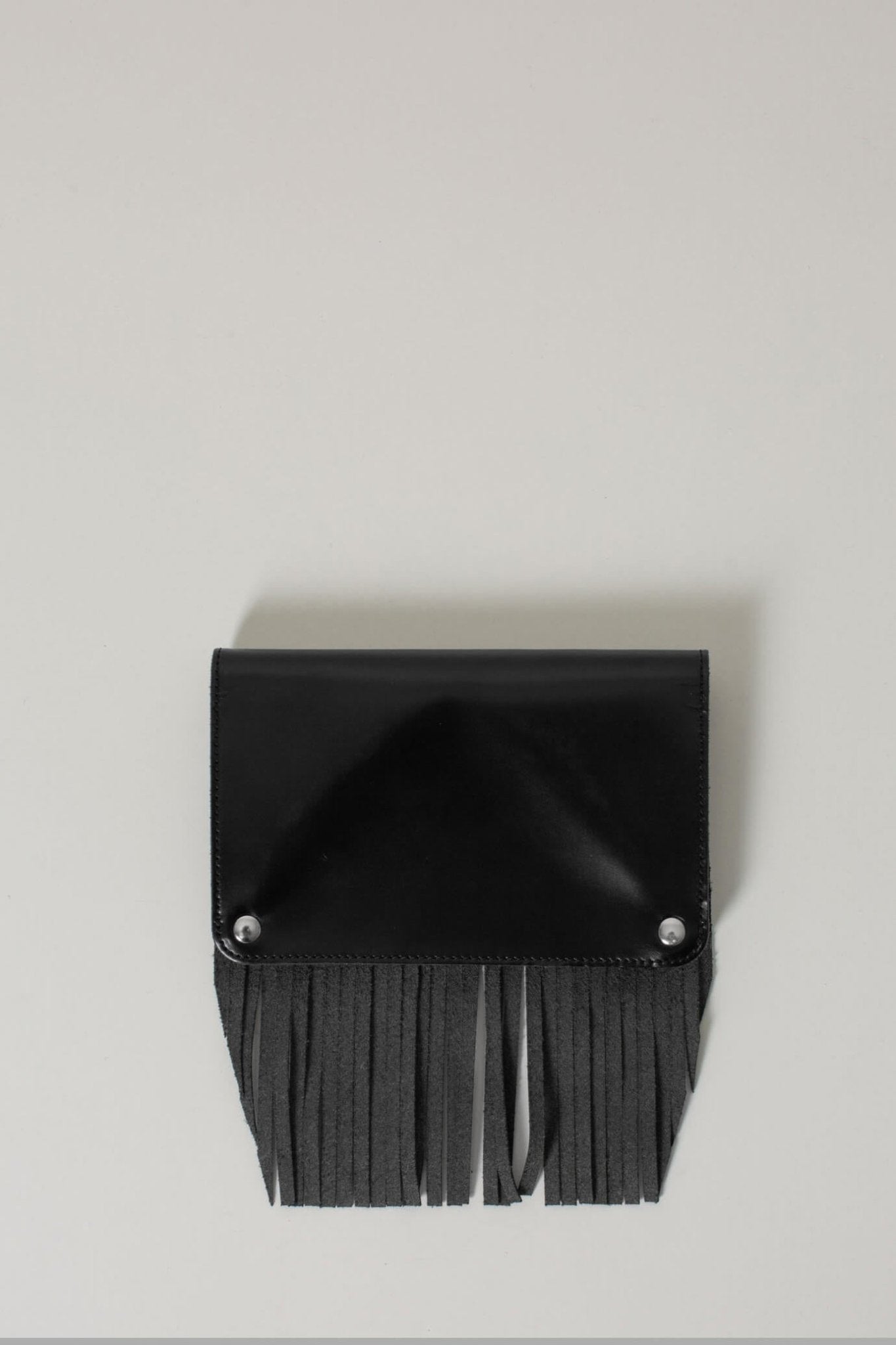 Comme des Garçons Wallets - Fringe Wallet Black Small - LABELS