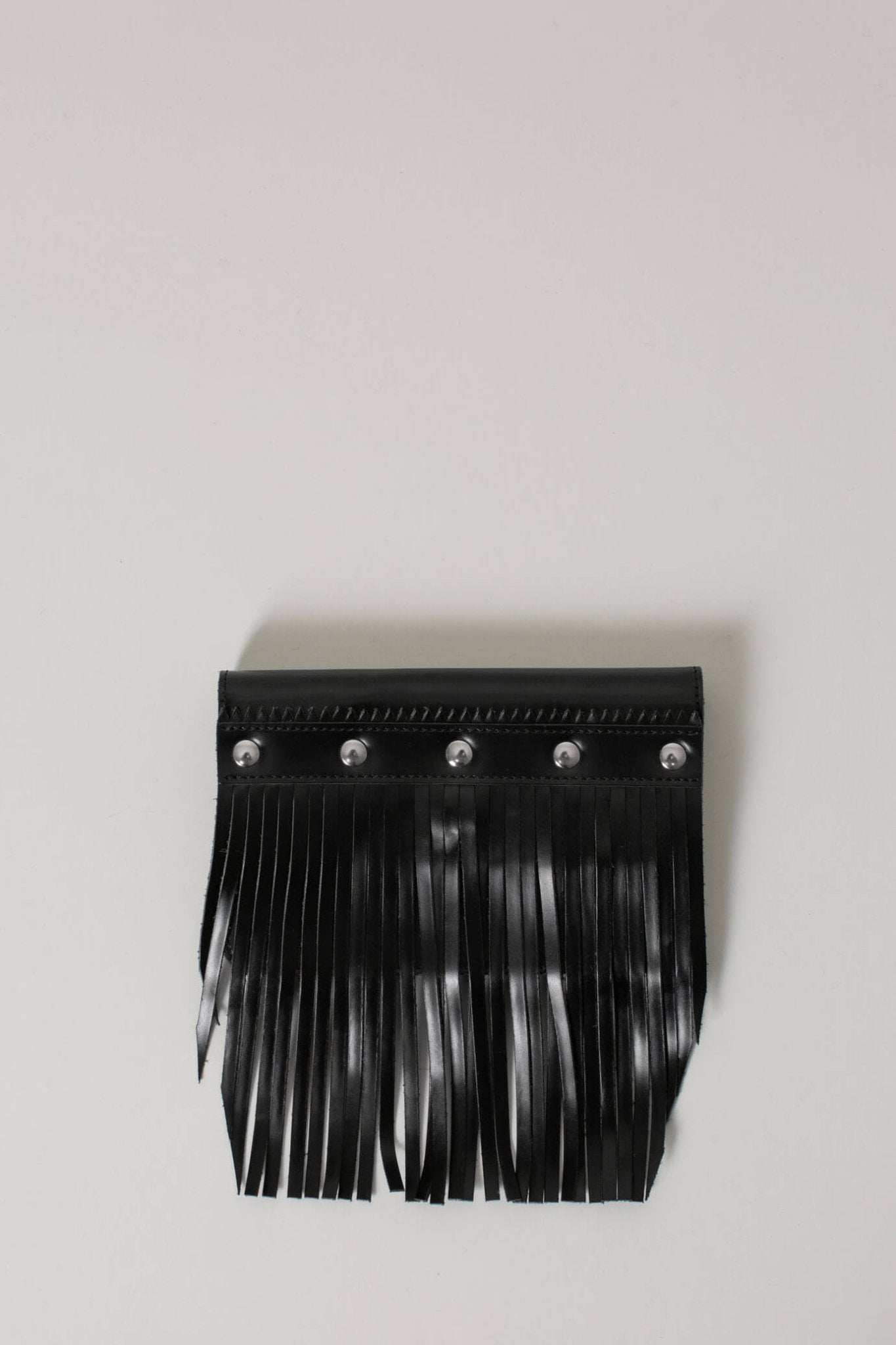 Comme des Garçons Wallets - Fringe Wallet Black Small - LABELS