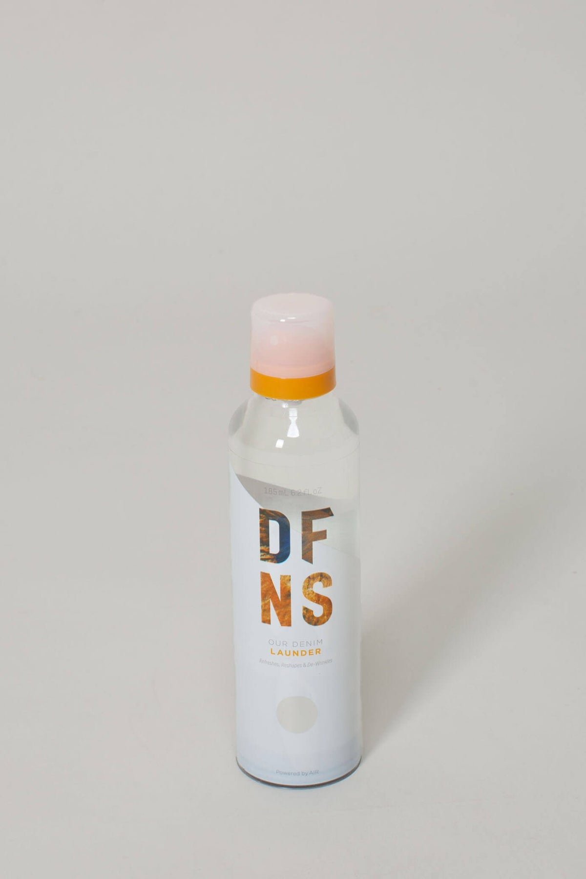 DFNS Personal Care Denim Refresher 185ml spray bottle for sustainable denim maintenance