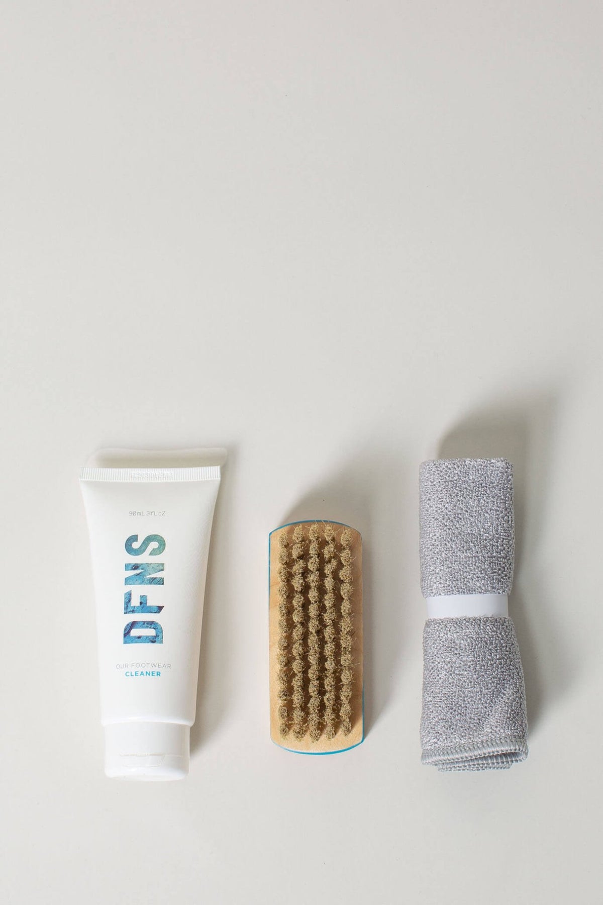 Complete footwear maintenance kit for sneaker care and cleaning